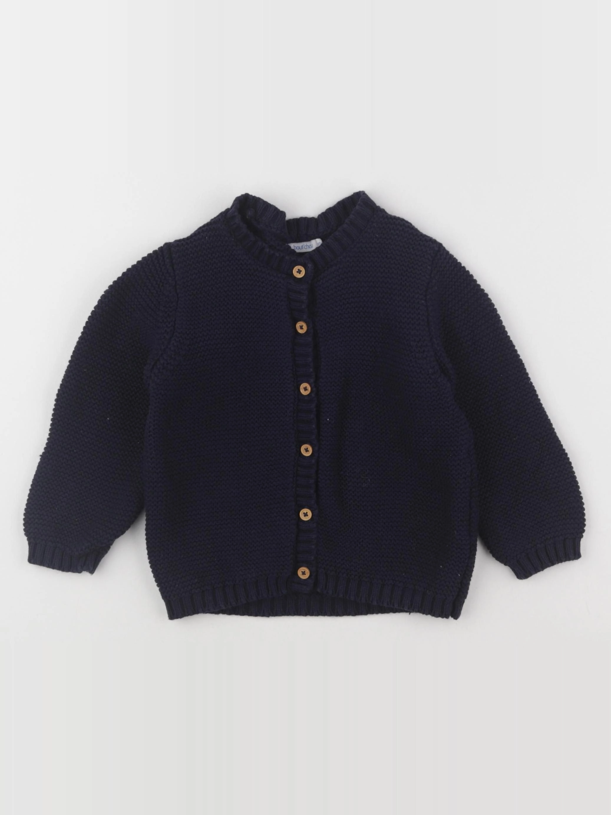 Boutchou - gilet bleu - 24 mois