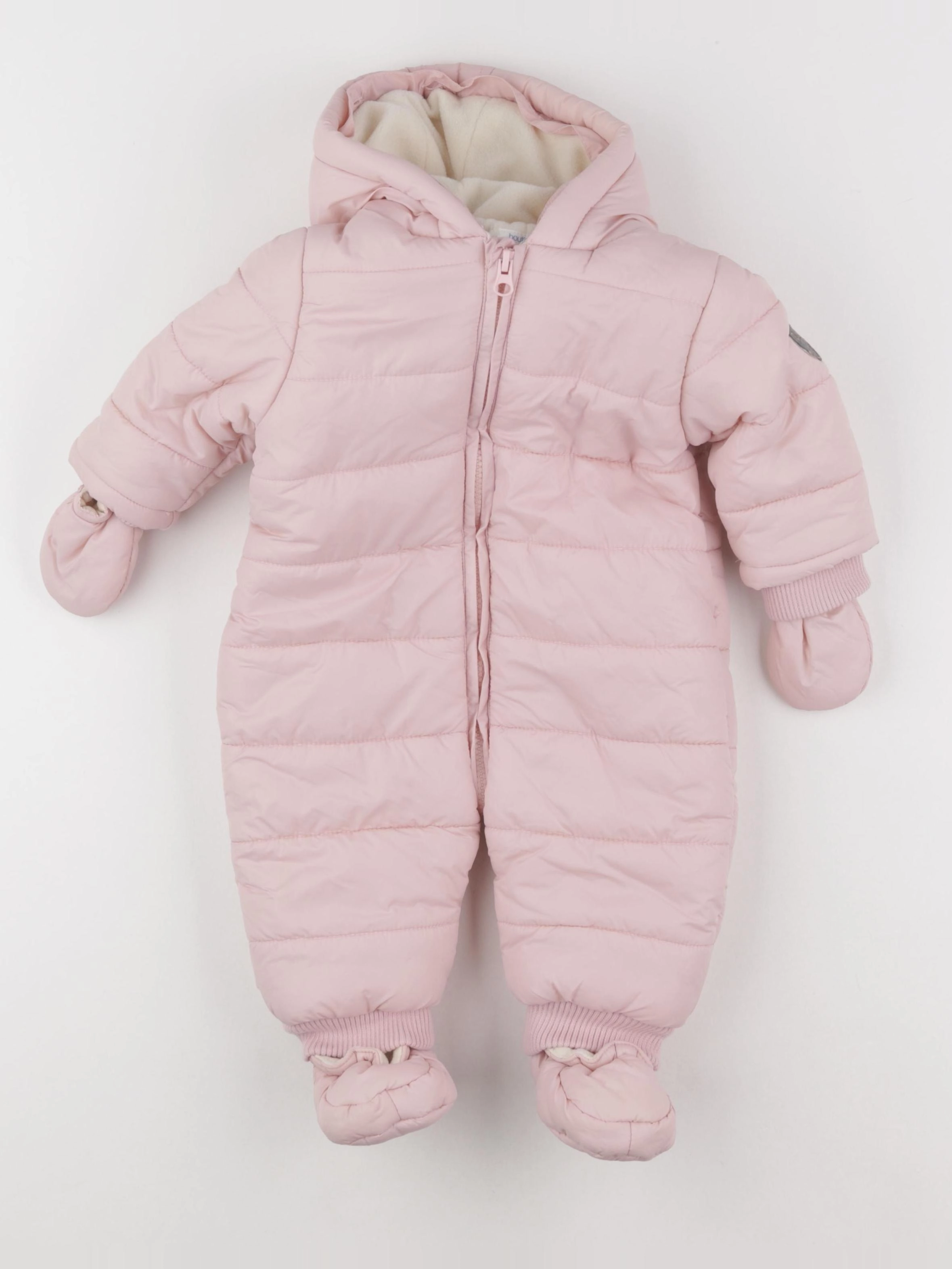 Boutchou - combi-pilote rose - 6 mois