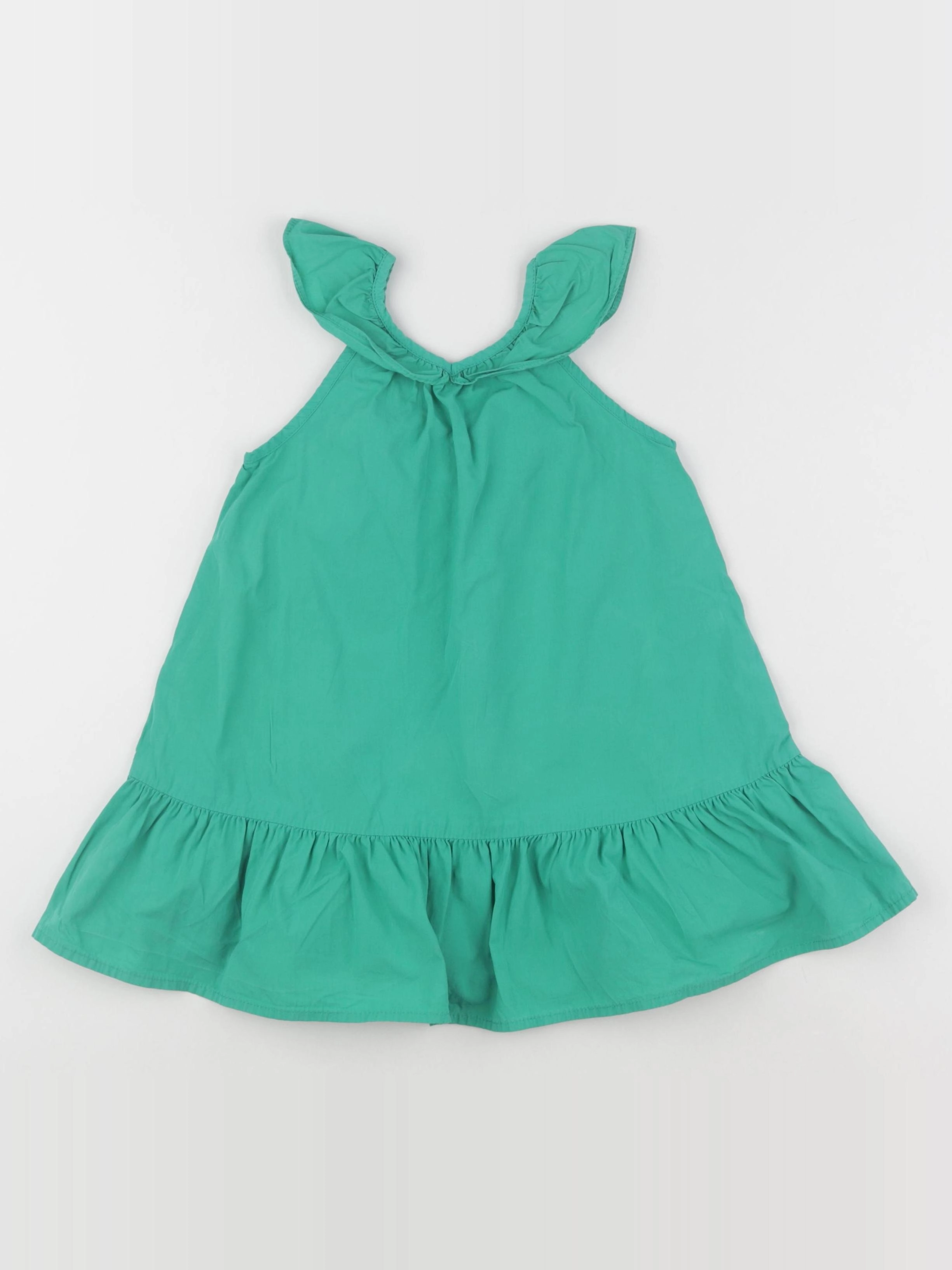 Zara - robe vert - 2/3 ans