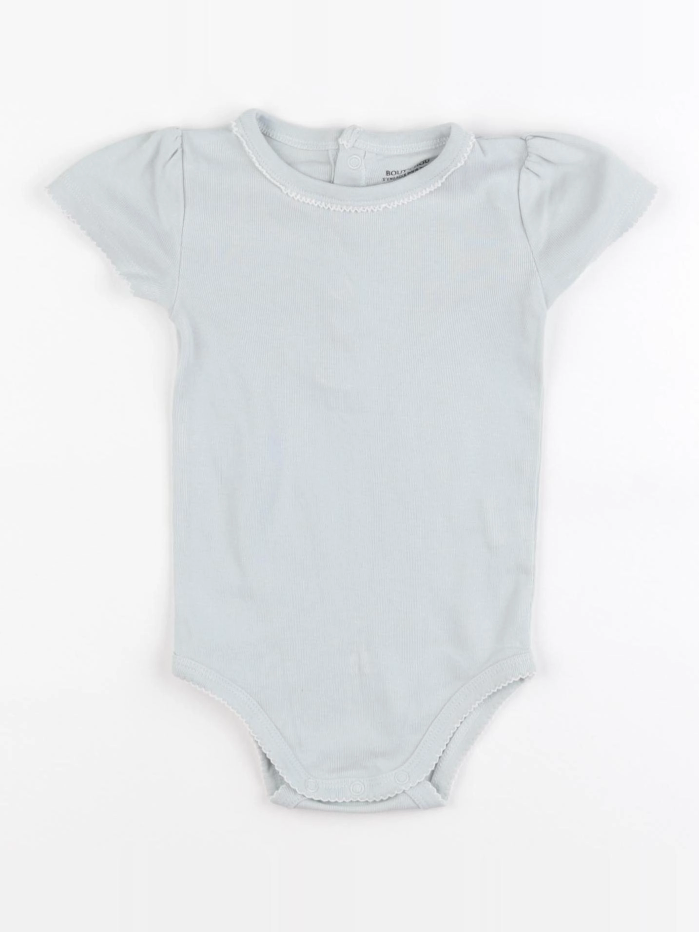 Boutchou - body noir, bleu - 9 mois