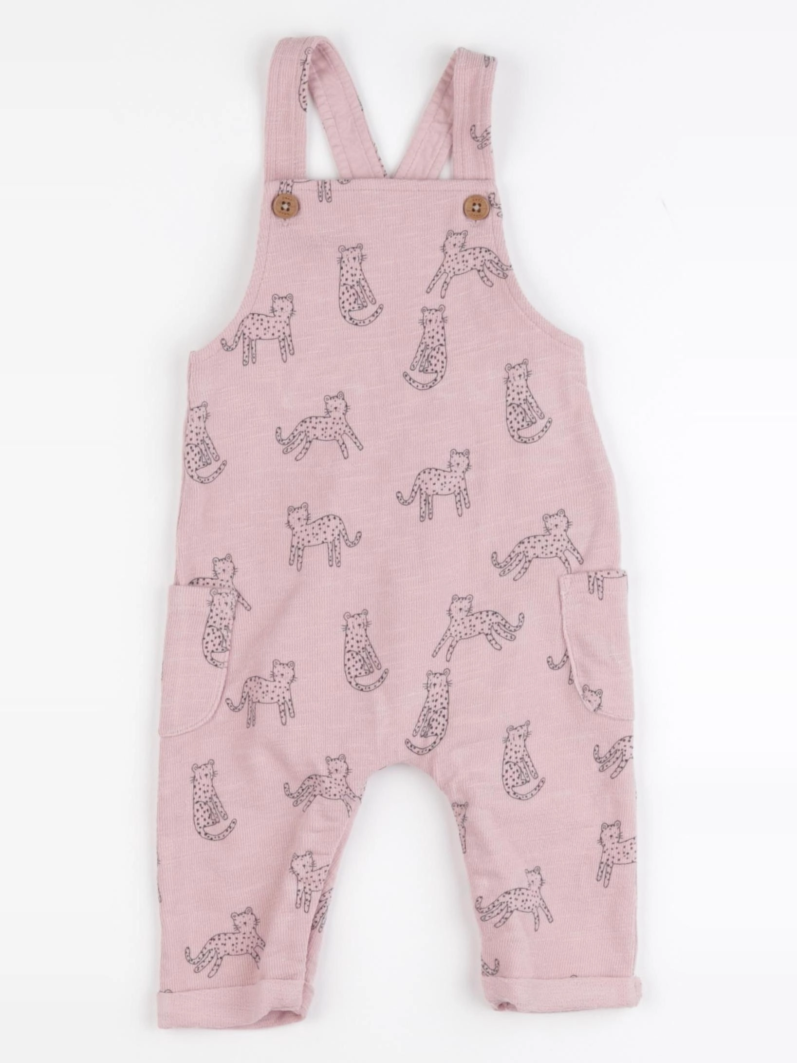 Next - salopette rose - 3/6 mois