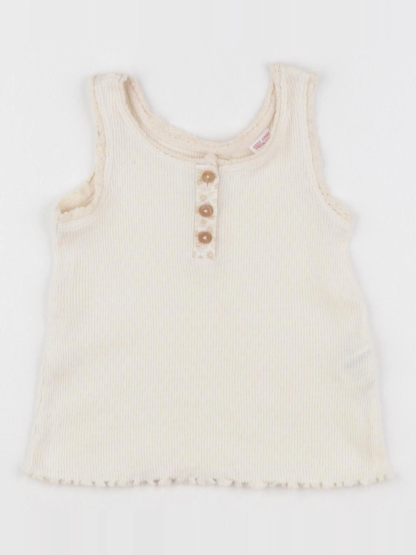 Zara - débardeur beige - 2 ans