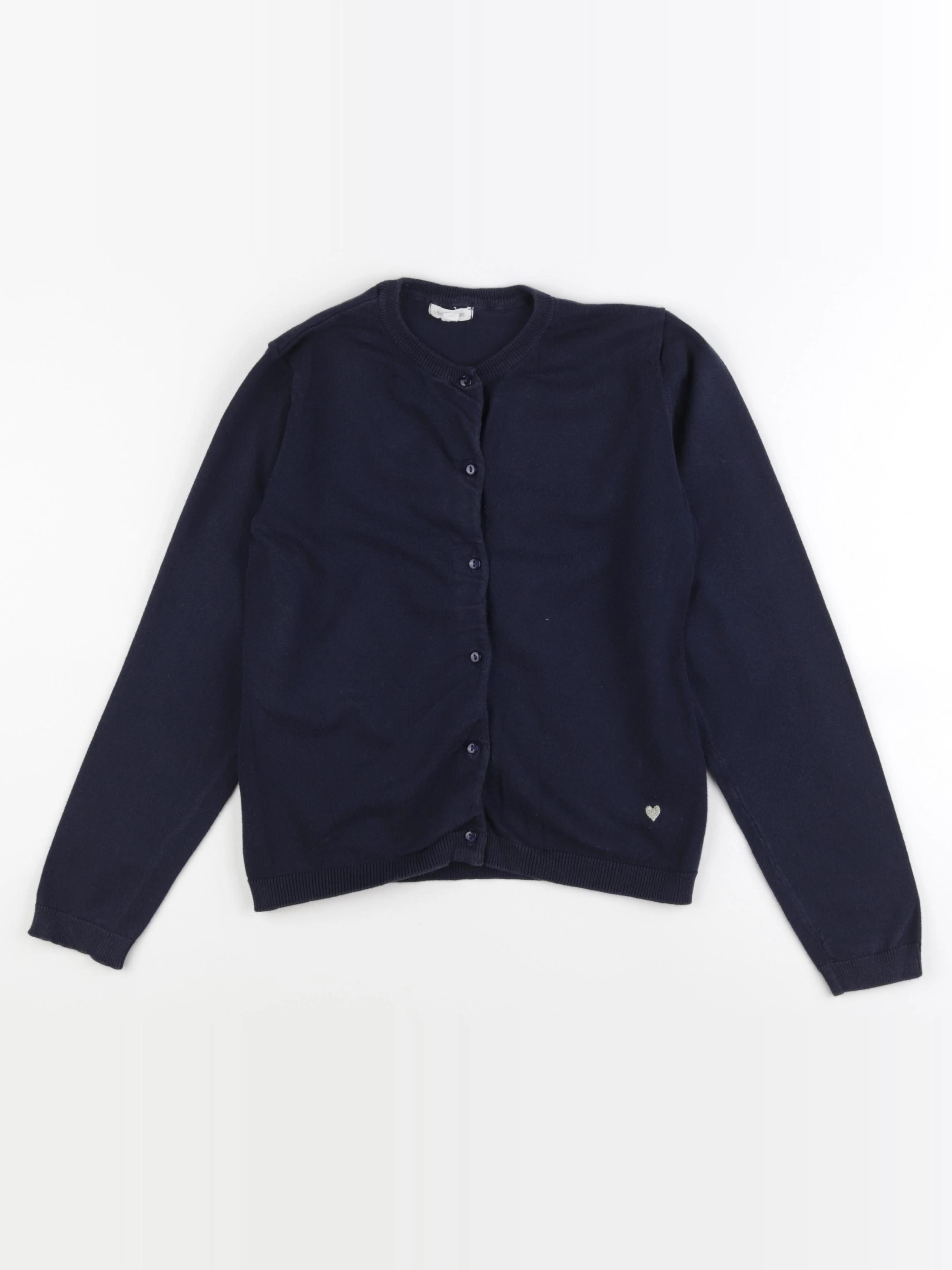 Vertbaudet - gilet bleu - 10 ans