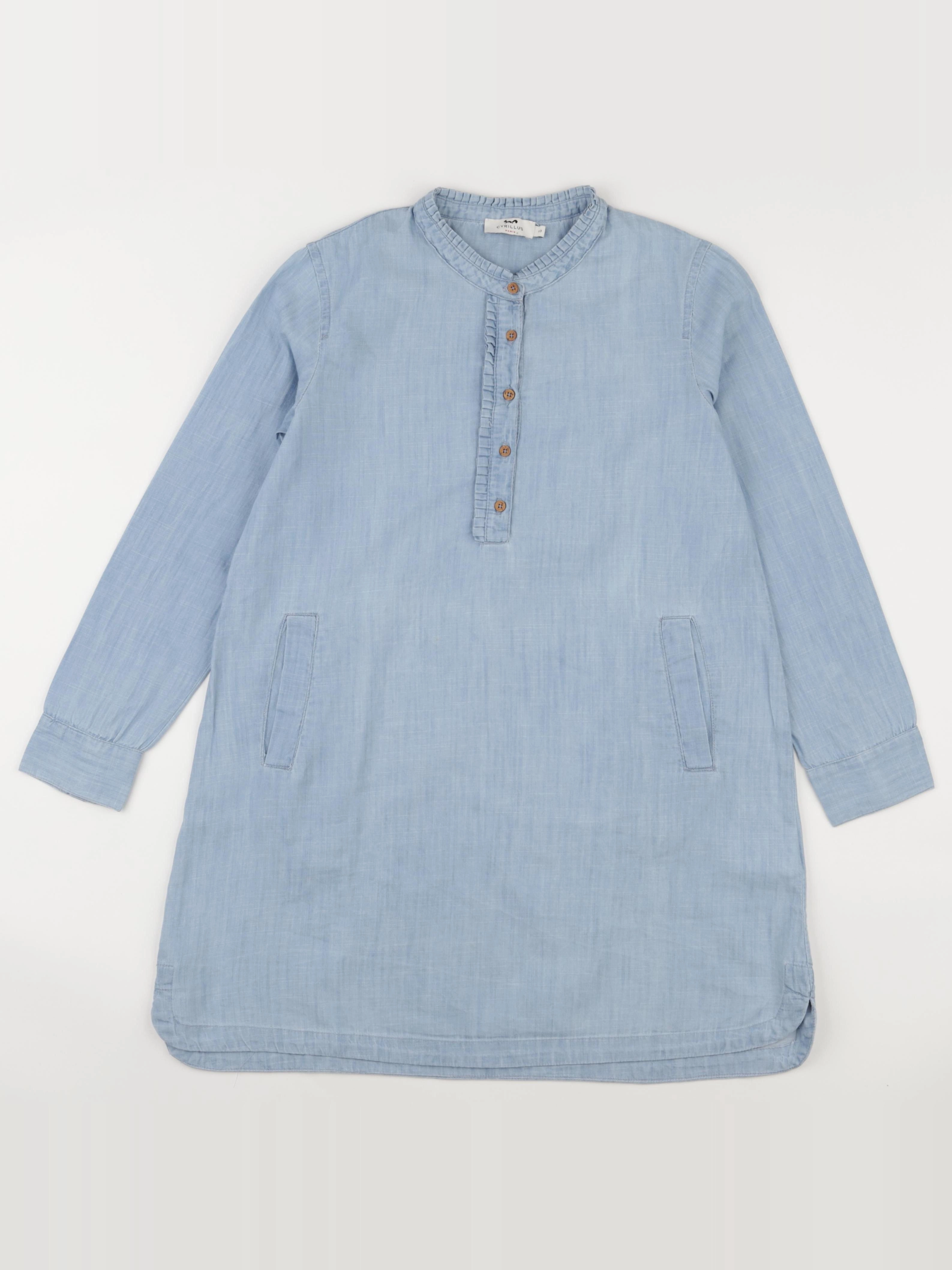 Cyrillus - robe bleu - 10 ans