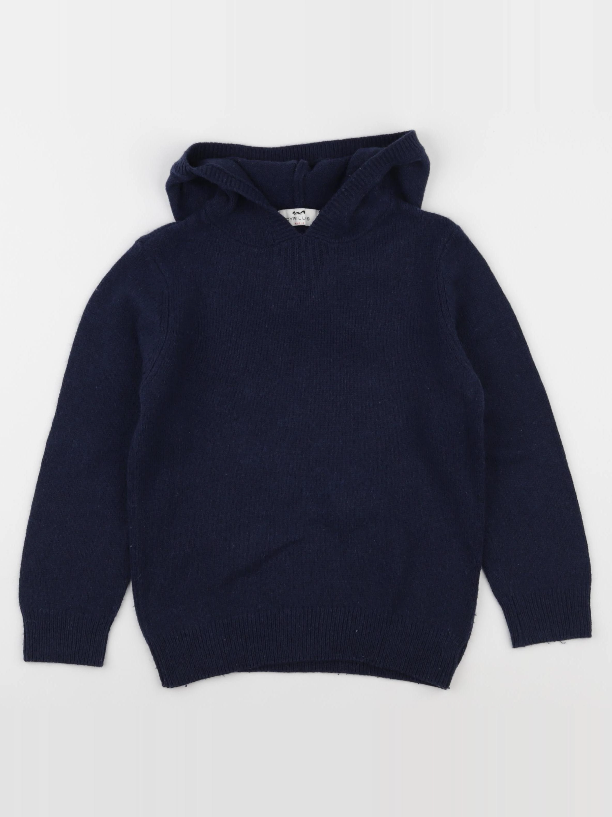 Cyrillus - pull bleu - 6 ans