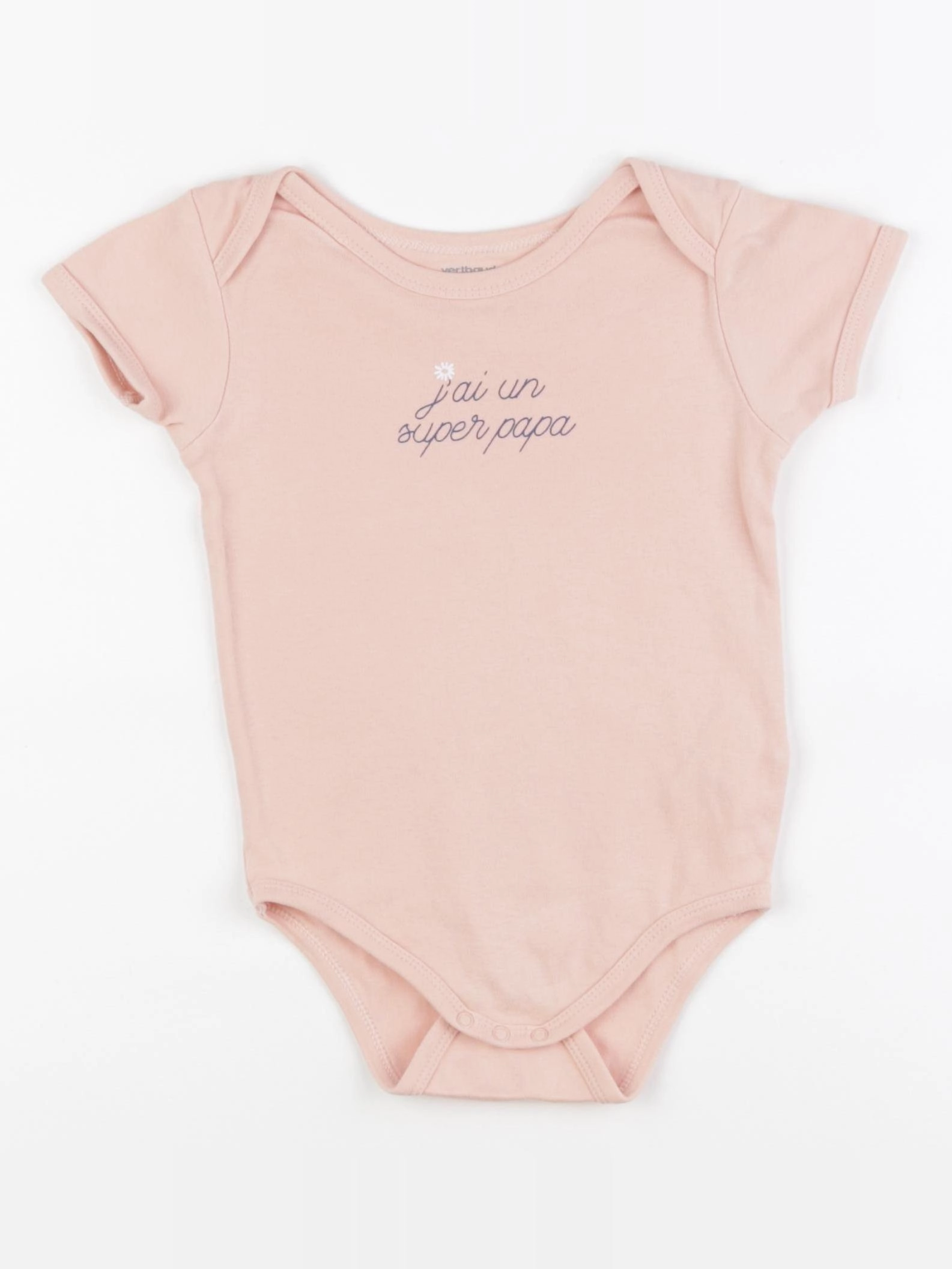 Vertbaudet - body rose - 3 ans