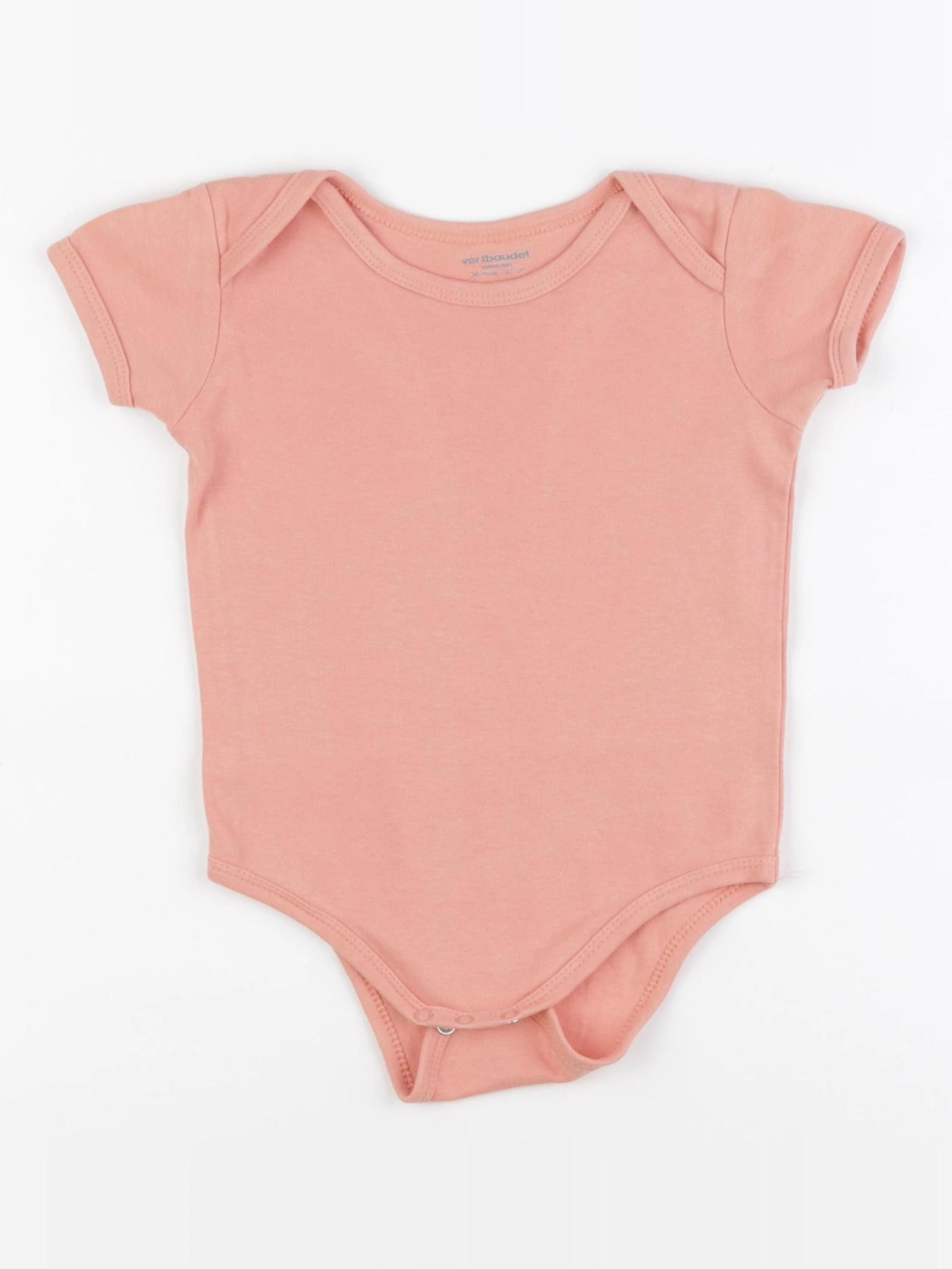 Vertbaudet - body rose - 3 ans