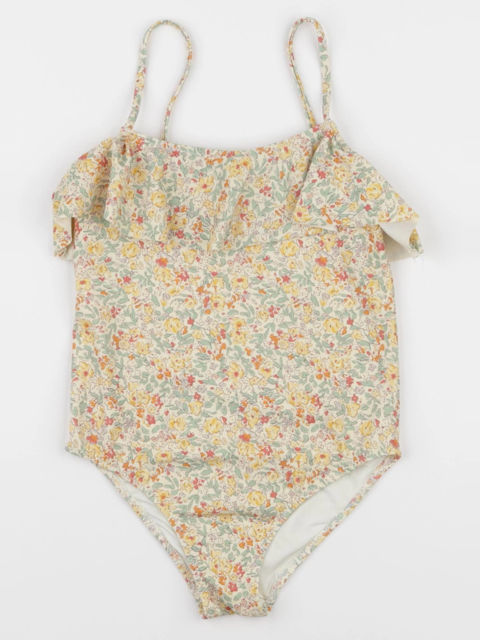 Zara - maillot de bain beige - 6/7 ans