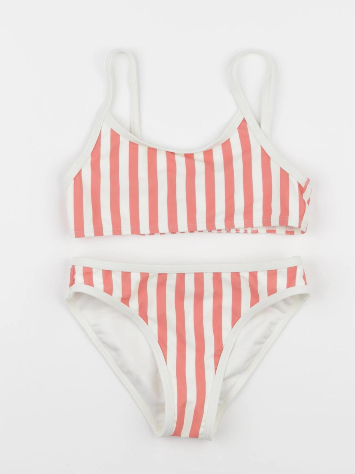 Cyrillus - maillot de bain rouge - 8 ans