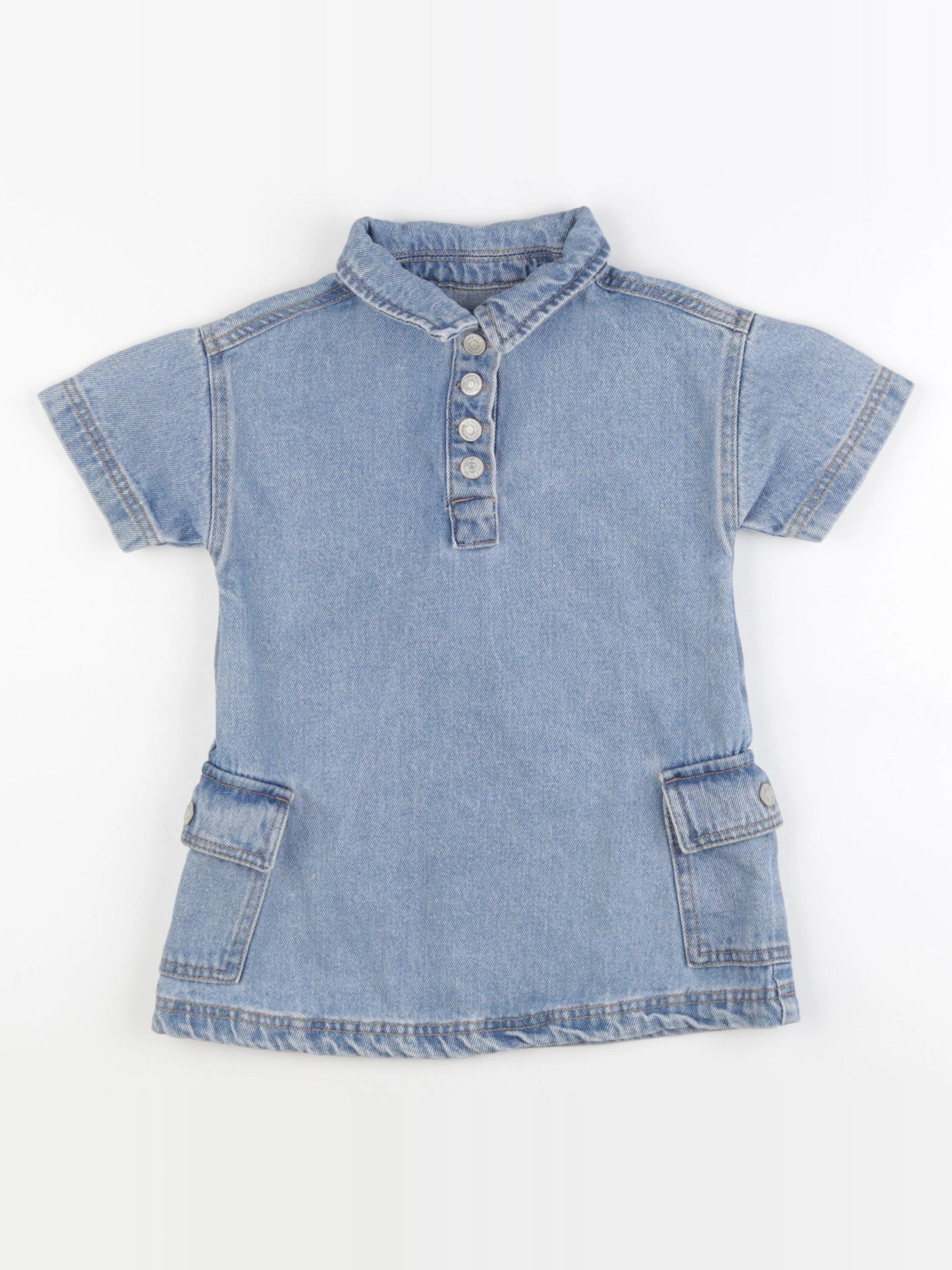 Vertbaudet - robe bleu - 3 ans
