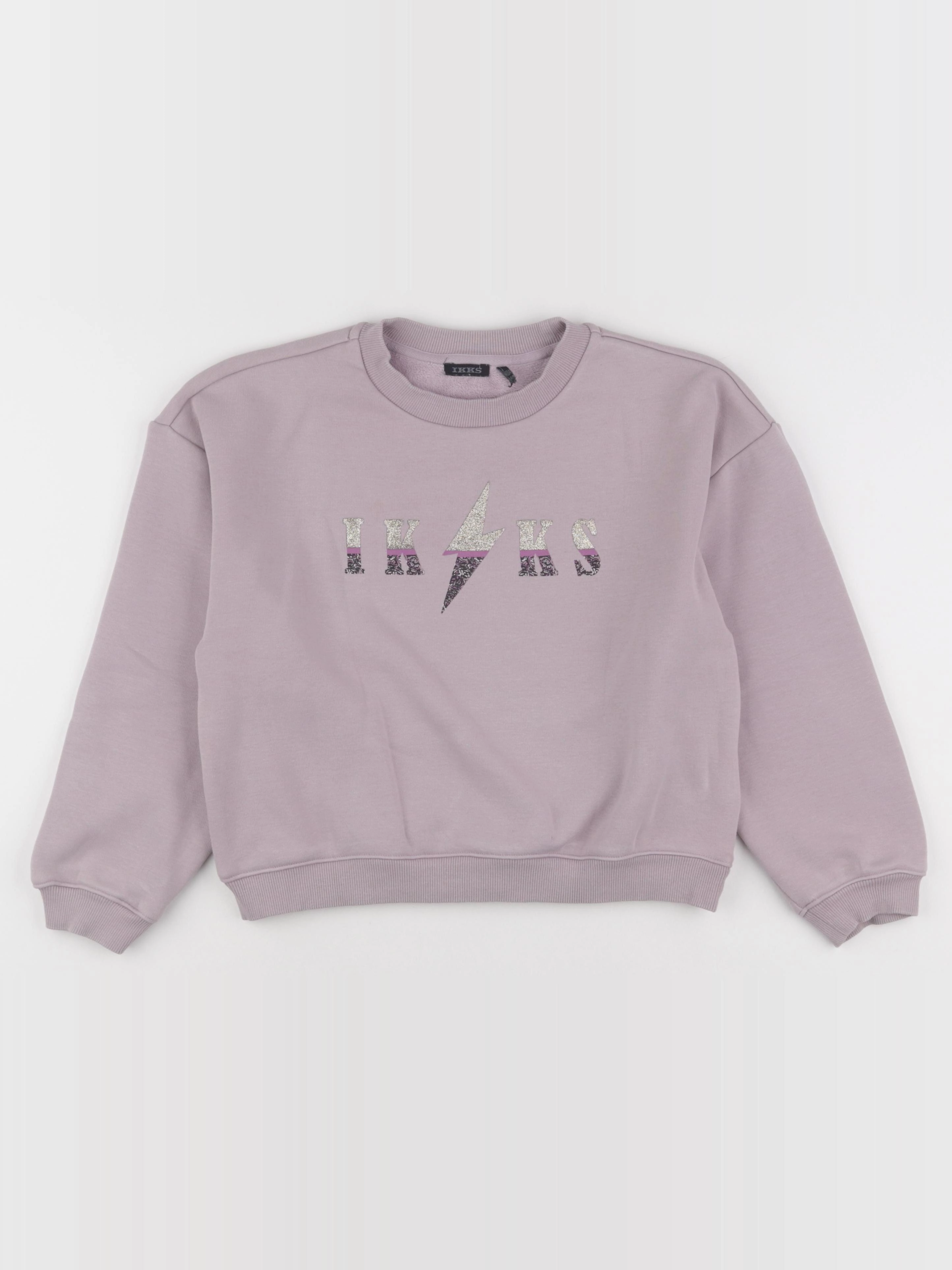IKKS - sweat violet, or - 10 ans