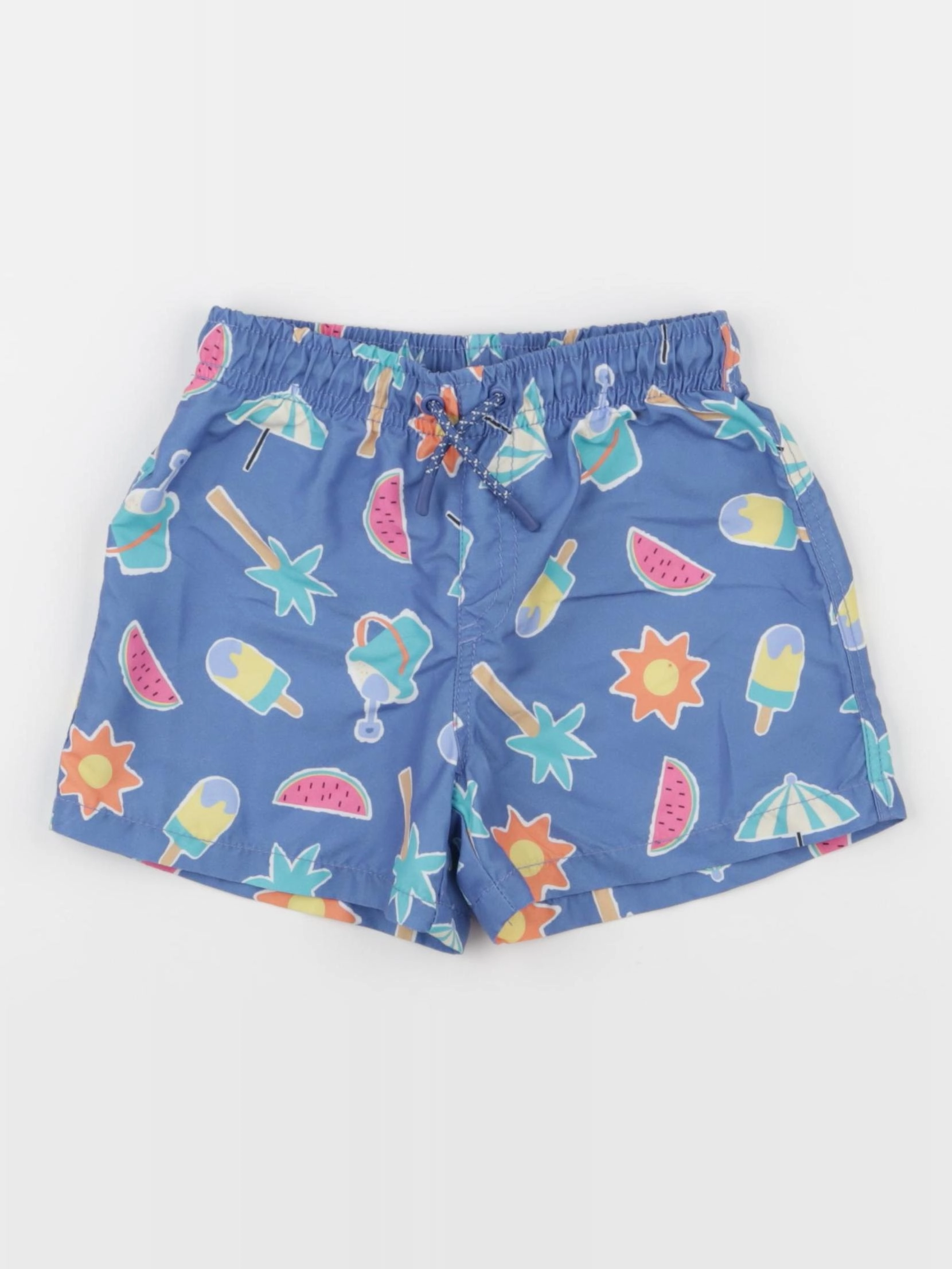 Zara - maillot de bain bleu - 4/5 ans