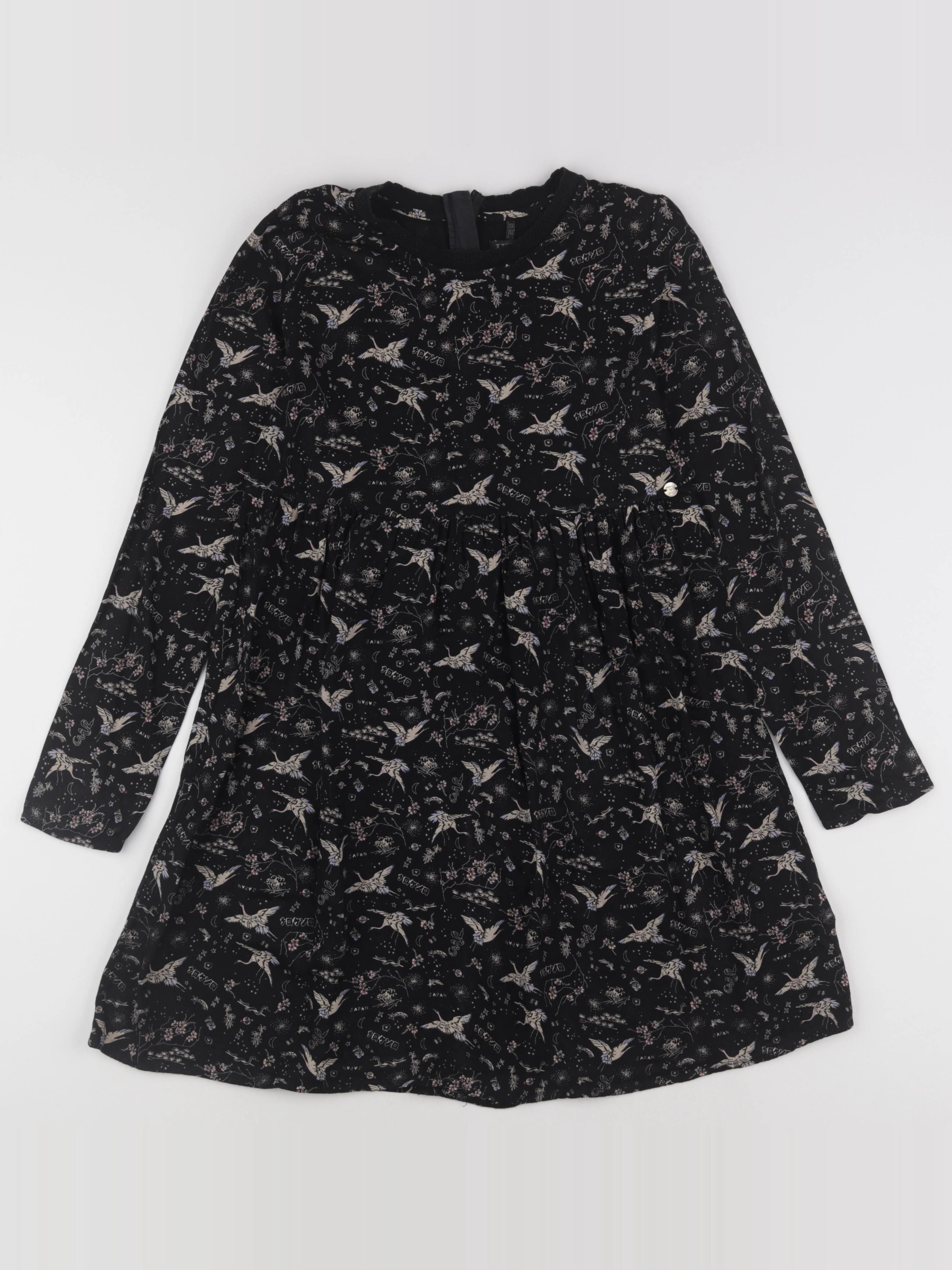 IKKS - robe noir - 12 ans