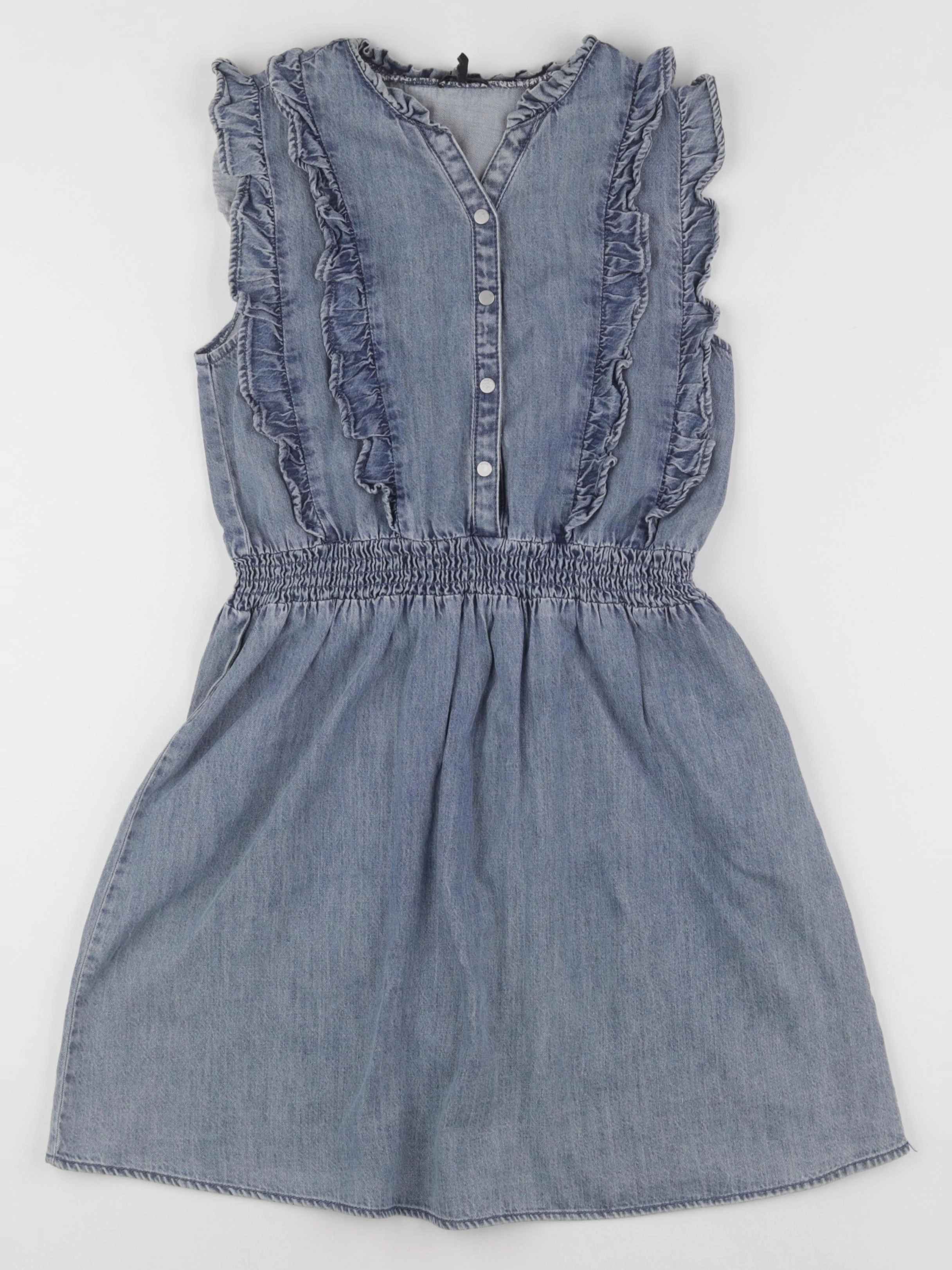 IKKS - robe bleu - 10 ans