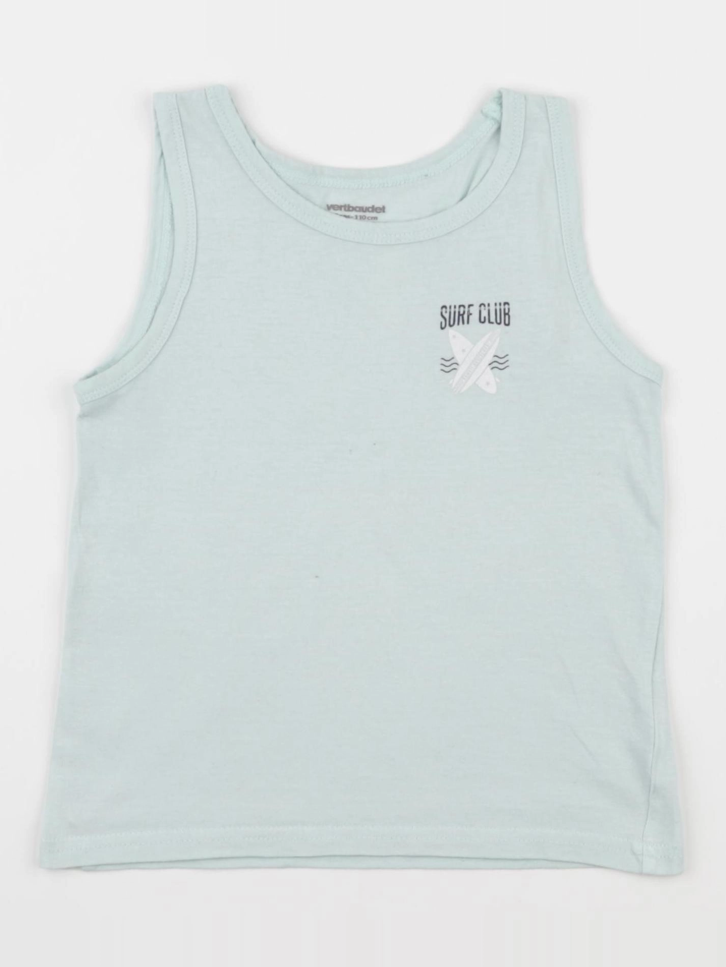 Vertbaudet - débardeur vert - 5 ans