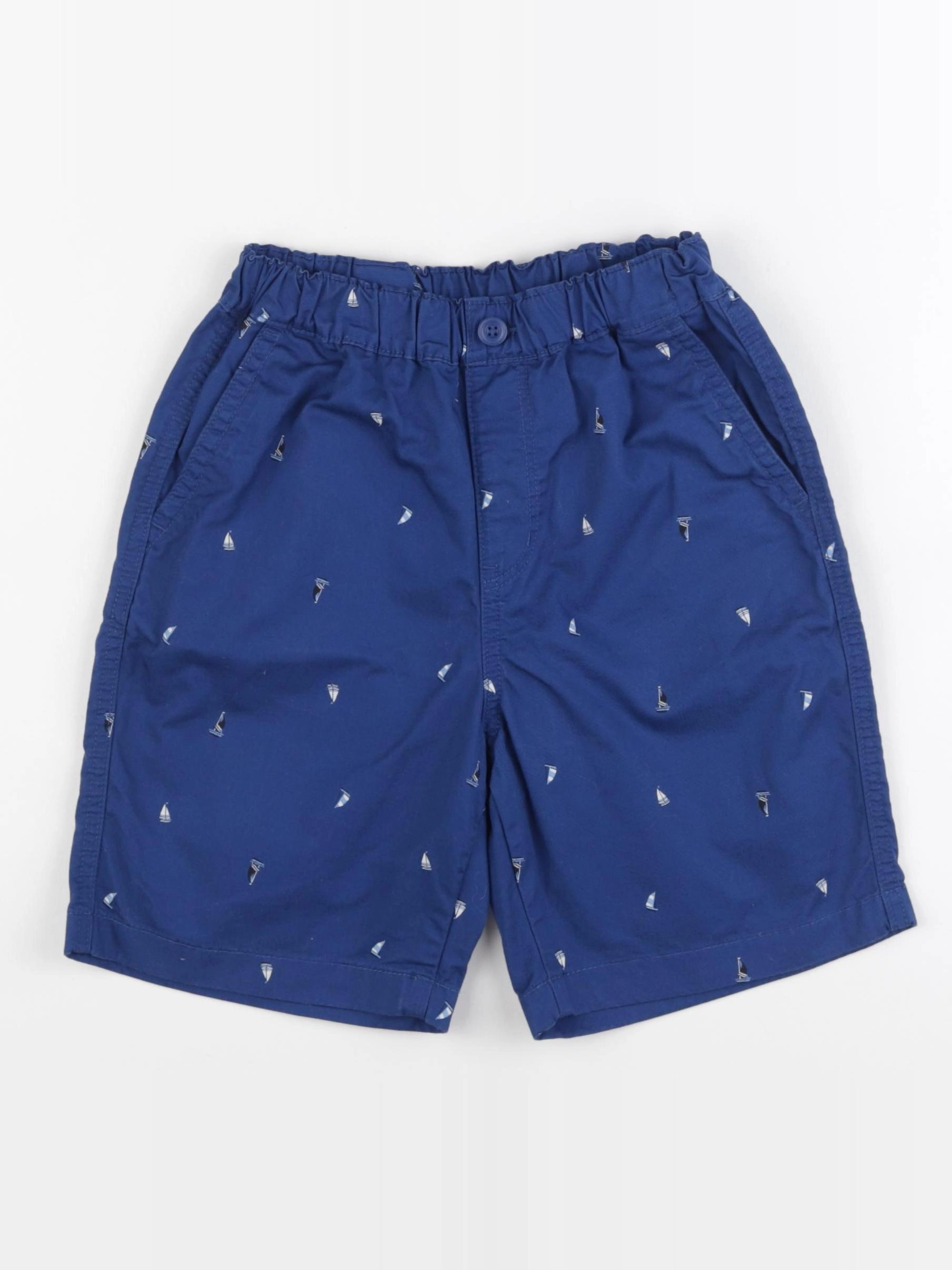 Uniqlo - short bleu - 5/6 ans