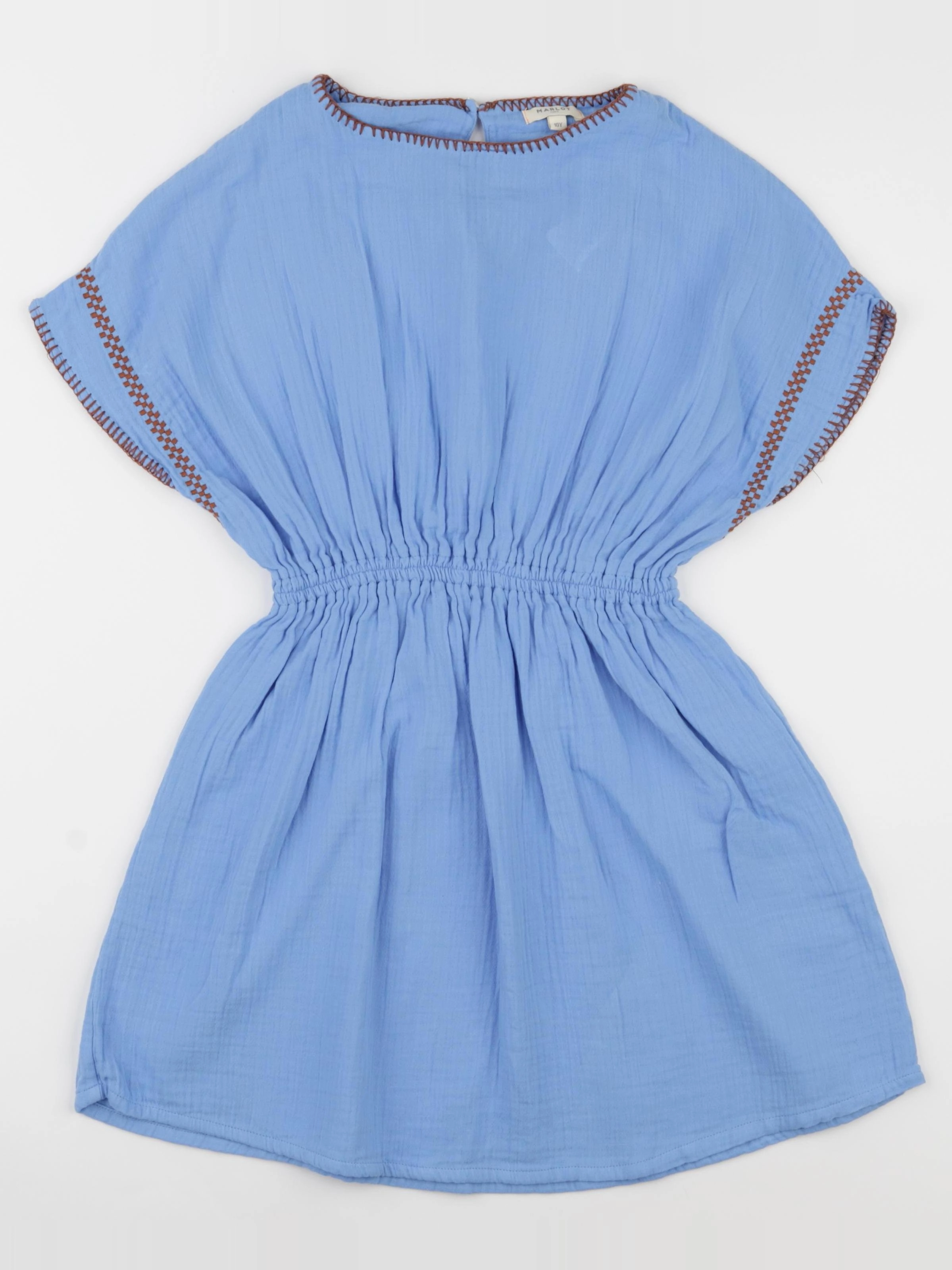 Marlot Paris - robe bleu - 10 ans
