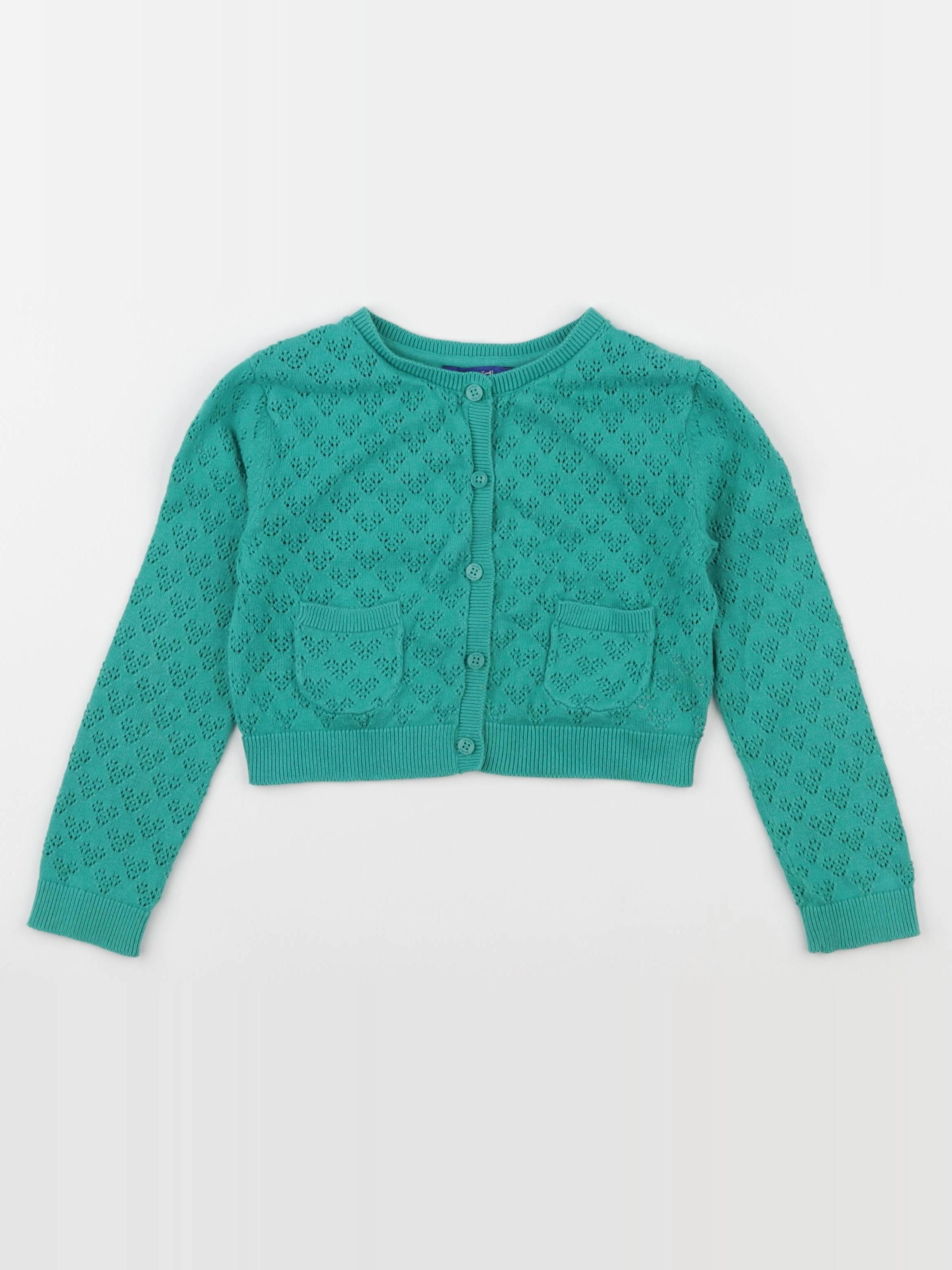Okaidi - gilet vert - 4 ans