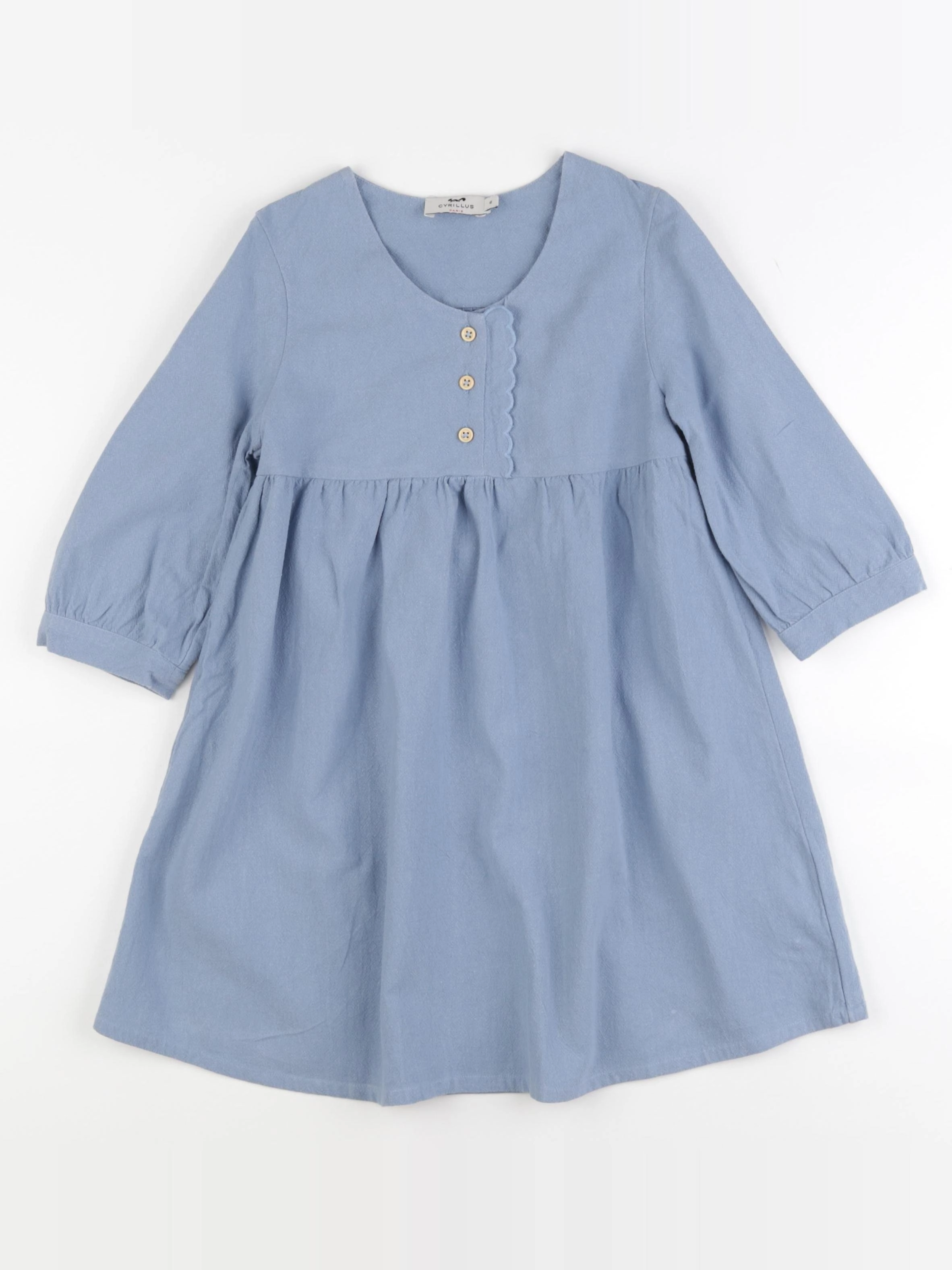Cyrillus - robe bleu - 6 ans