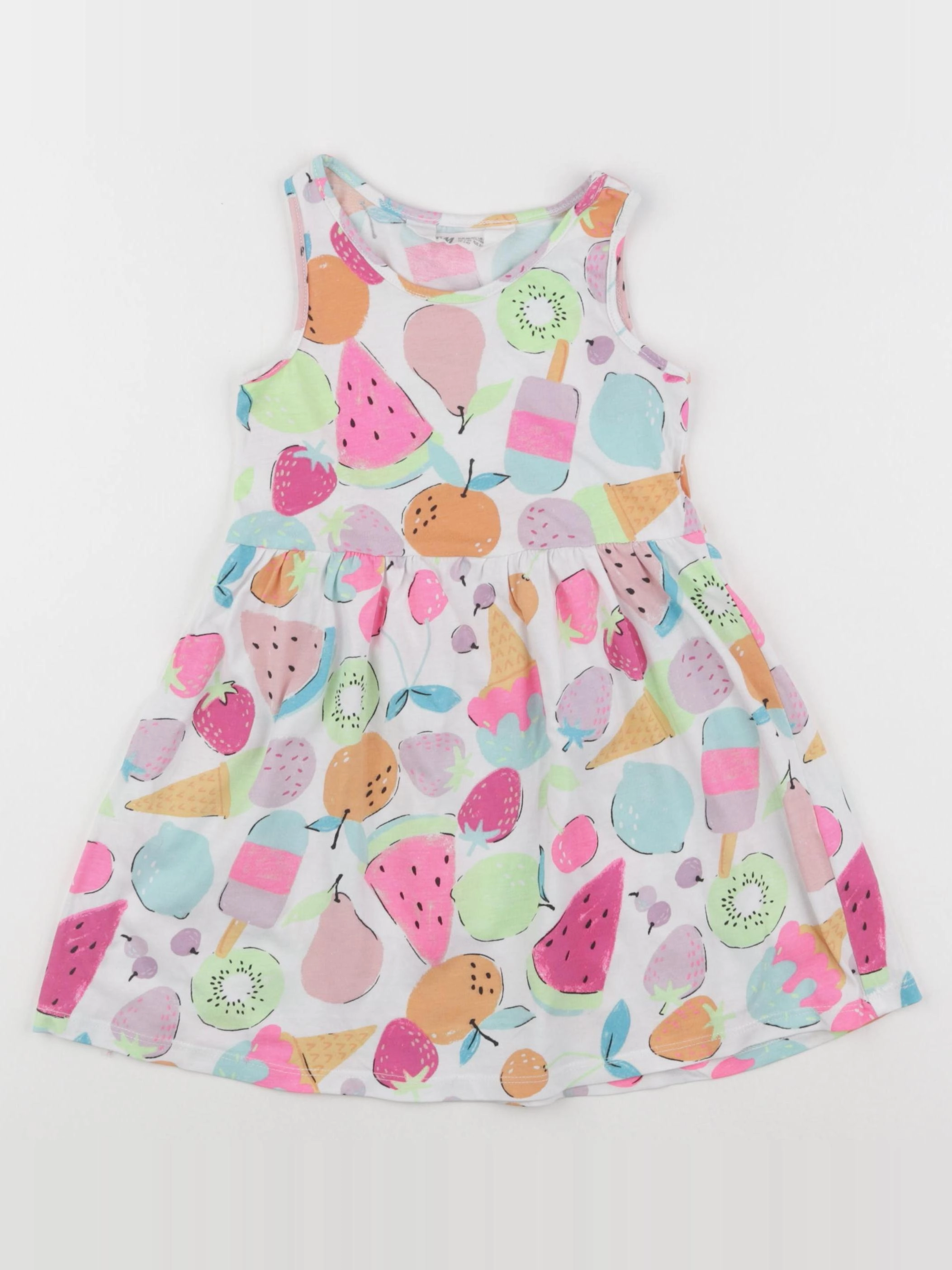 H&M - robe multicolore - 2/4 ans