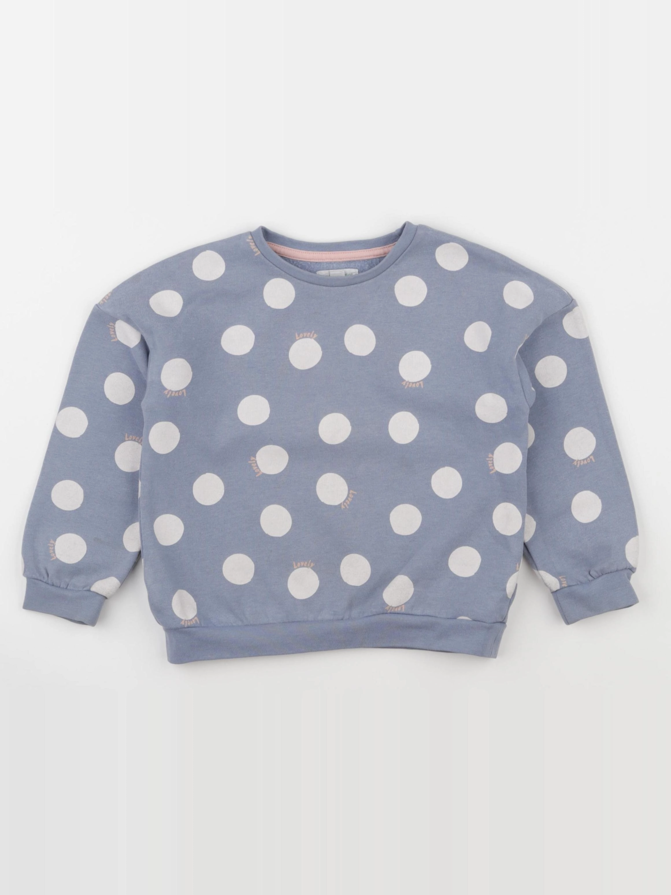 Vertbaudet - sweat bleu - 4 ans