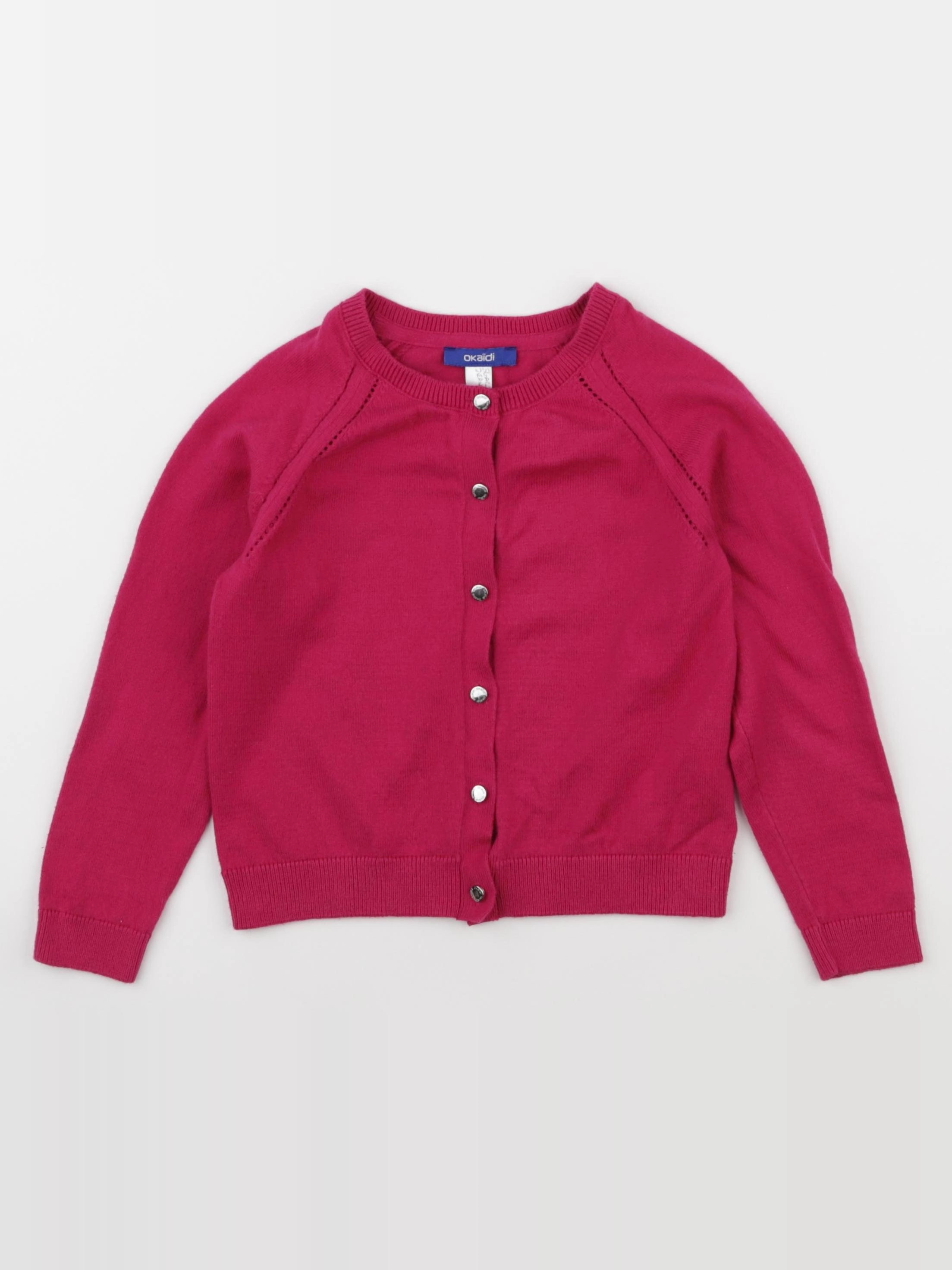 Okaidi - gilet rose - 4 ans