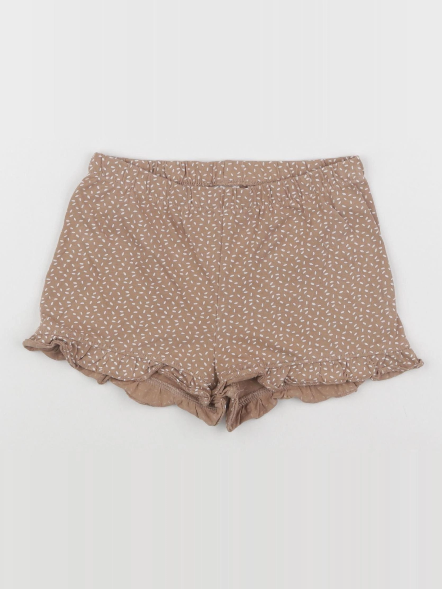 H&M - short marron - 5/6 ans