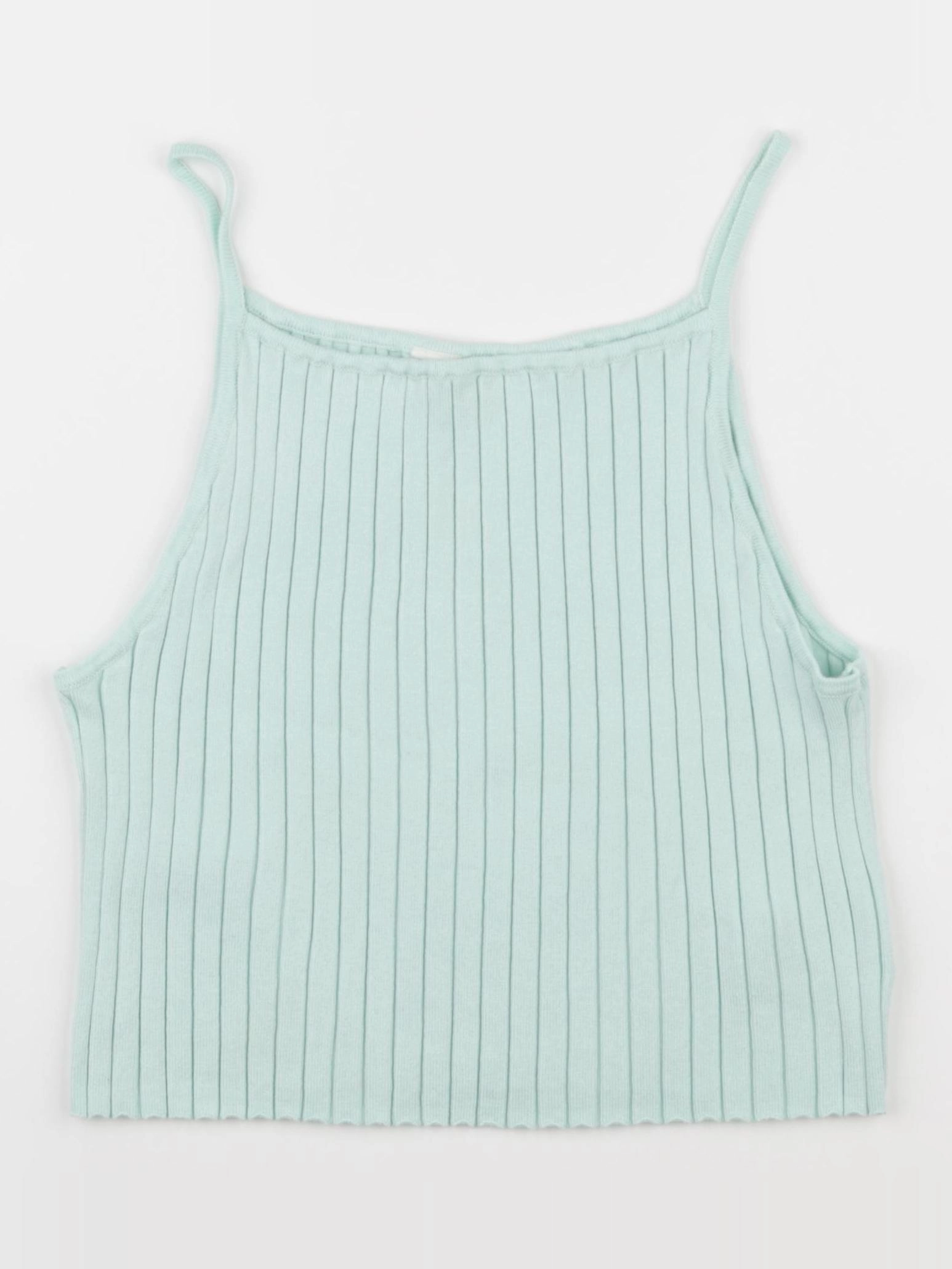 H&M - débardeur vert - 10/12 ans