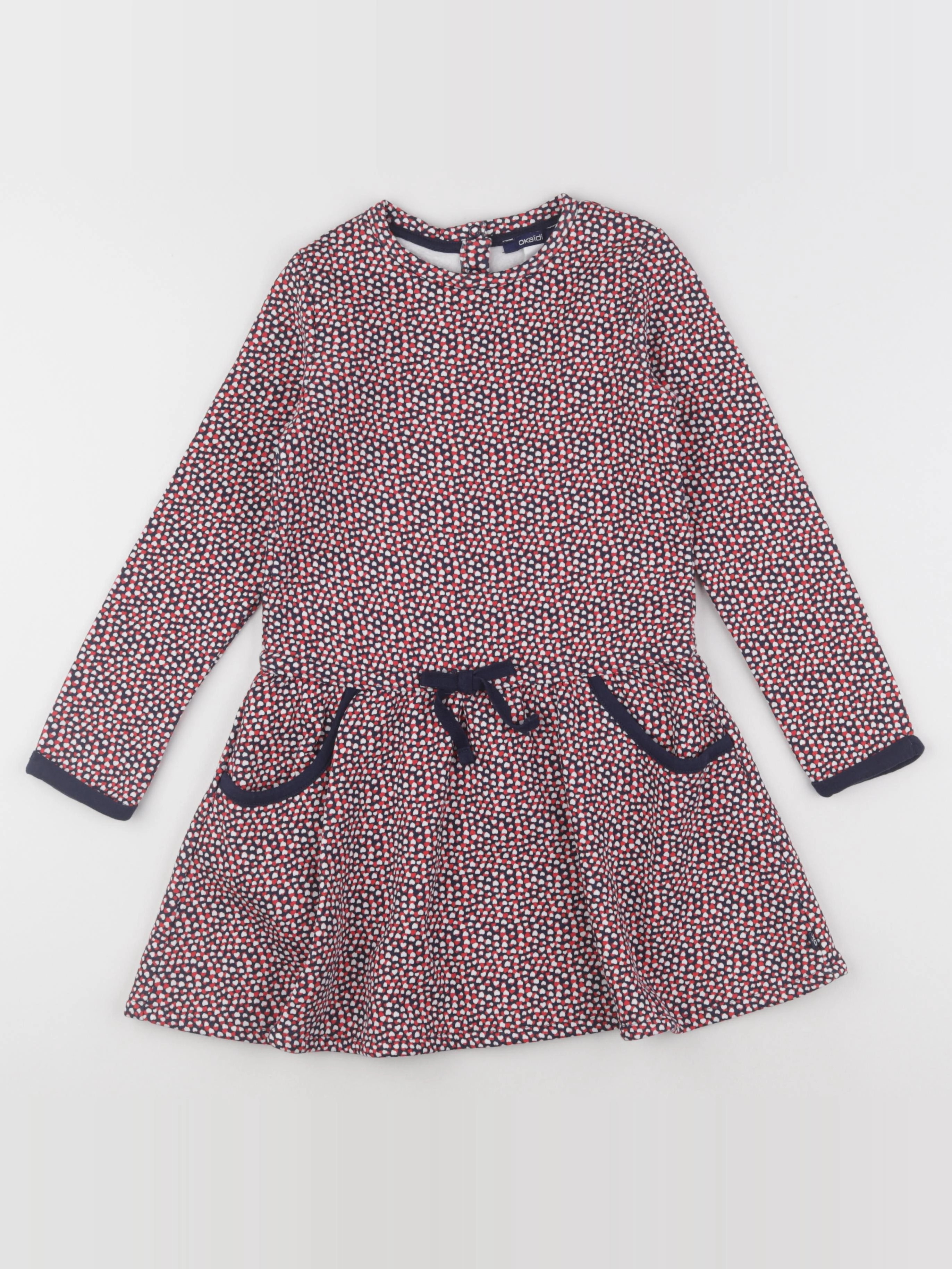 Okaidi - robe rouge - 6 ans