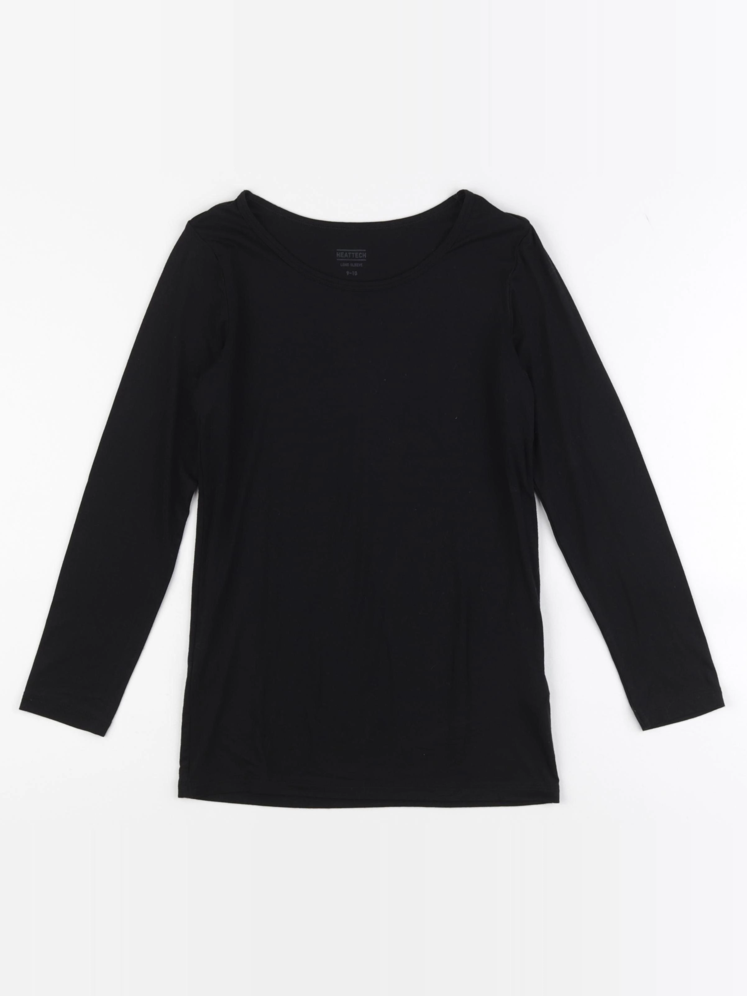 Uniqlo - tee-shirt noir - 9/10 ans