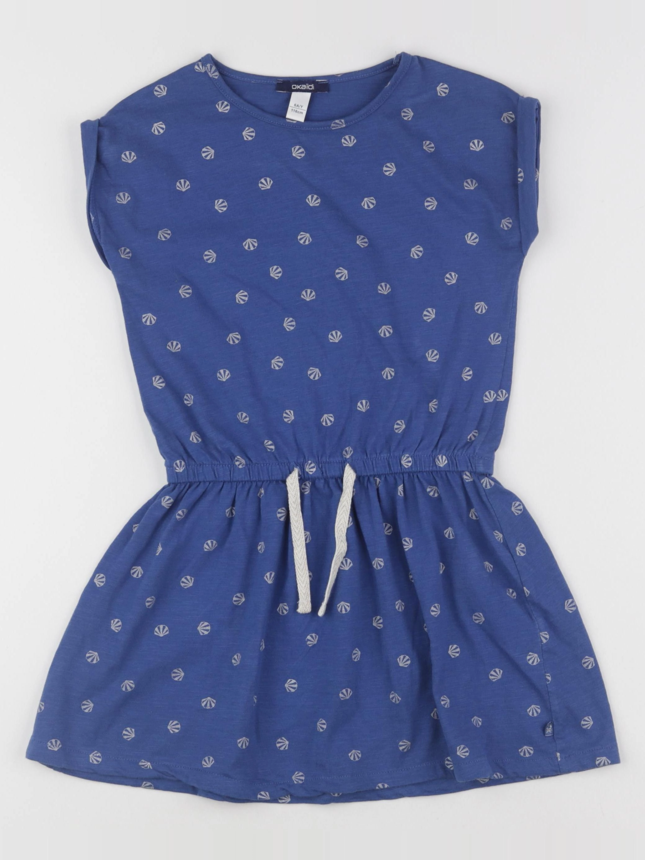 Okaidi - robe bleu - 6 ans