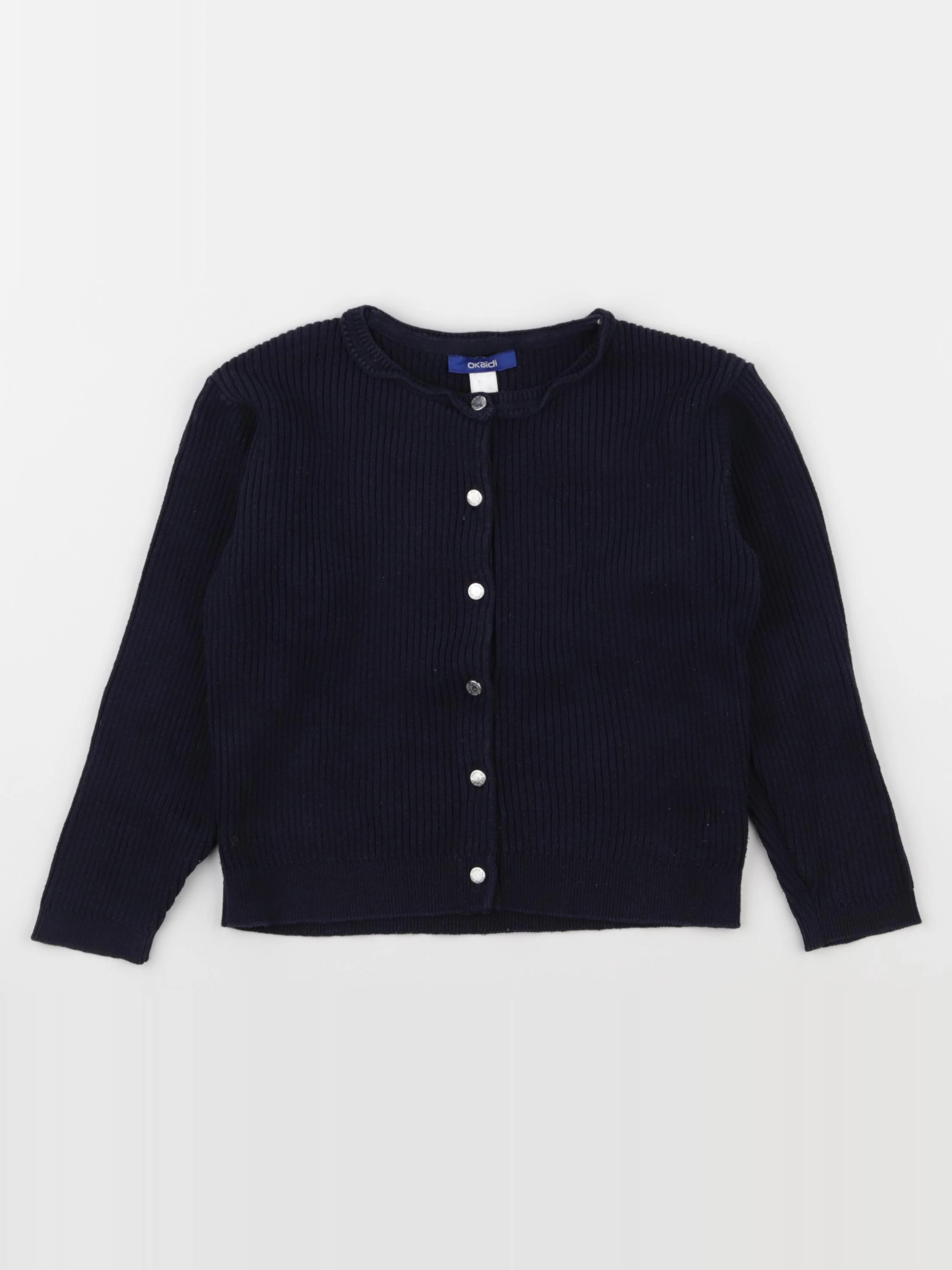 Okaidi - gilet bleu - 4 ans