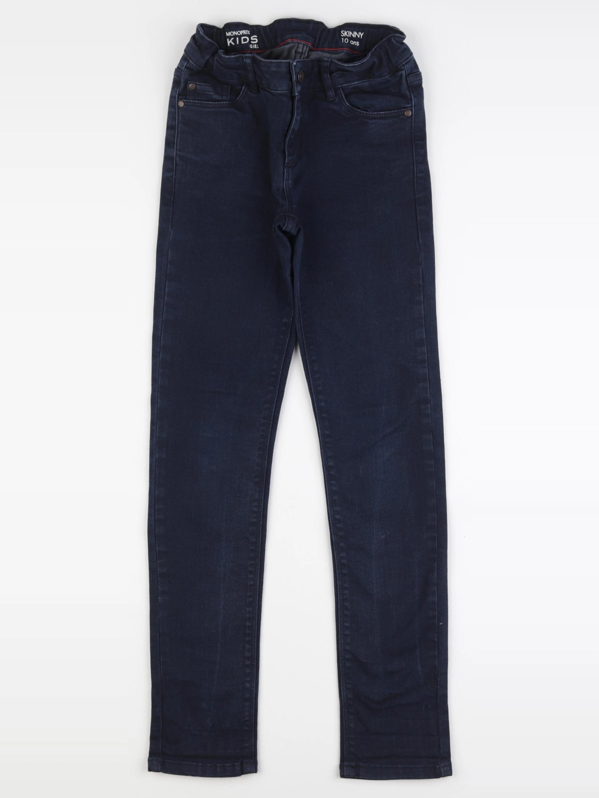 Monoprix - jean bleu - 10 ans