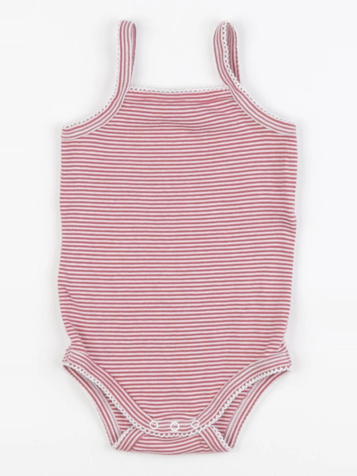 Vertbaudet - body rose - 18 mois