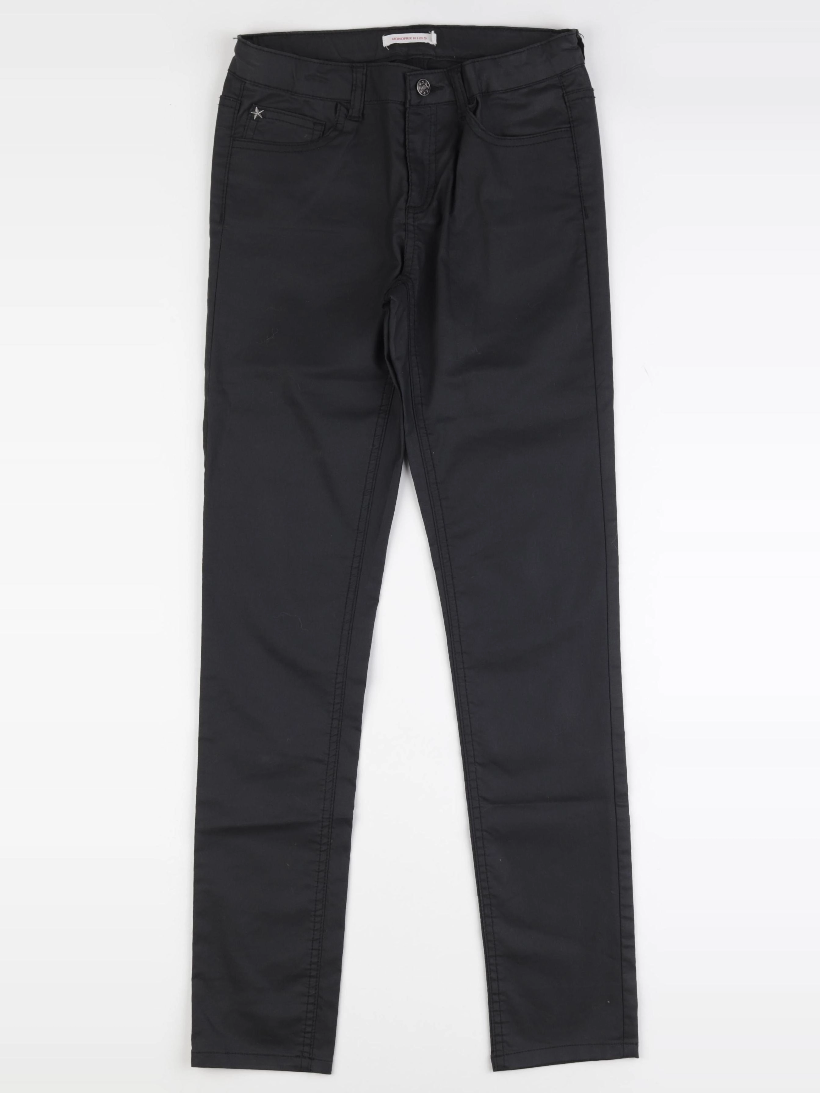 Monoprix - pantalon noir - 12 ans