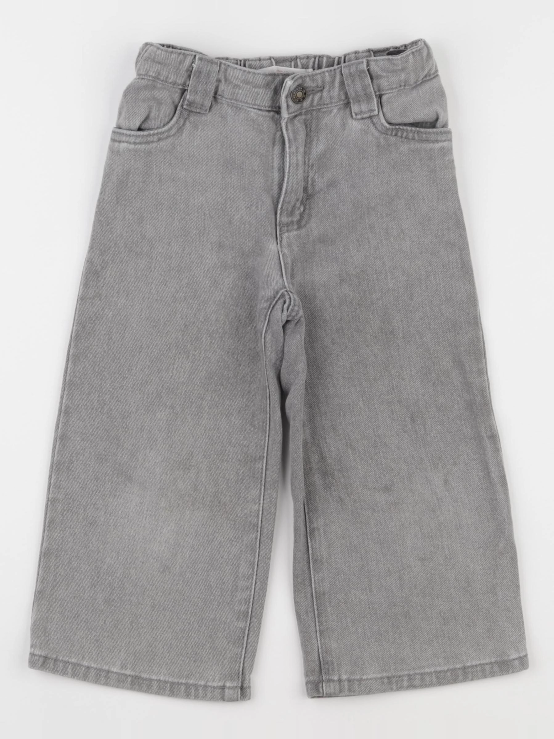 Monoprix - jean gris - 4 ans
