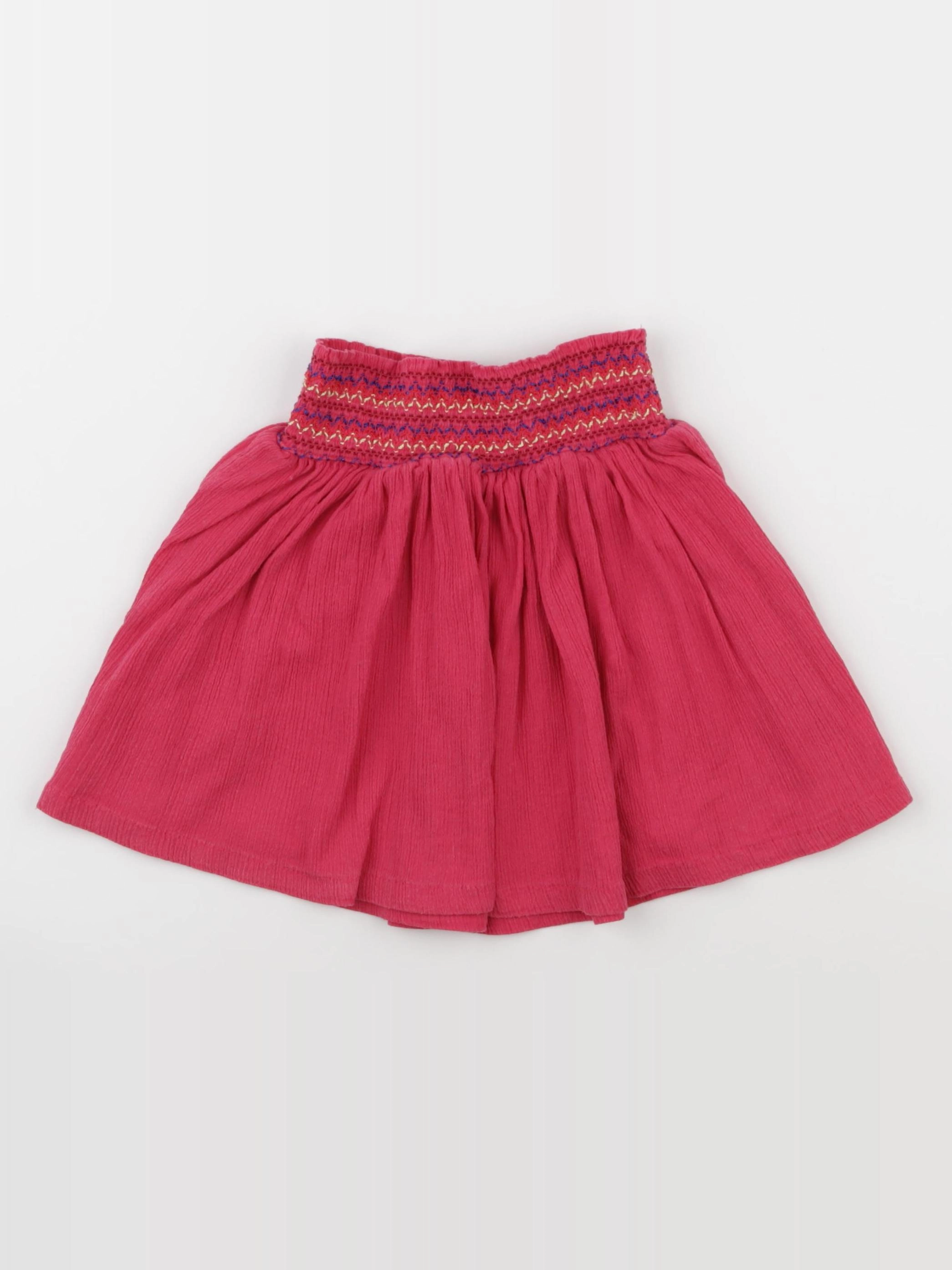 Monoprix - jupe rose - 4 ans