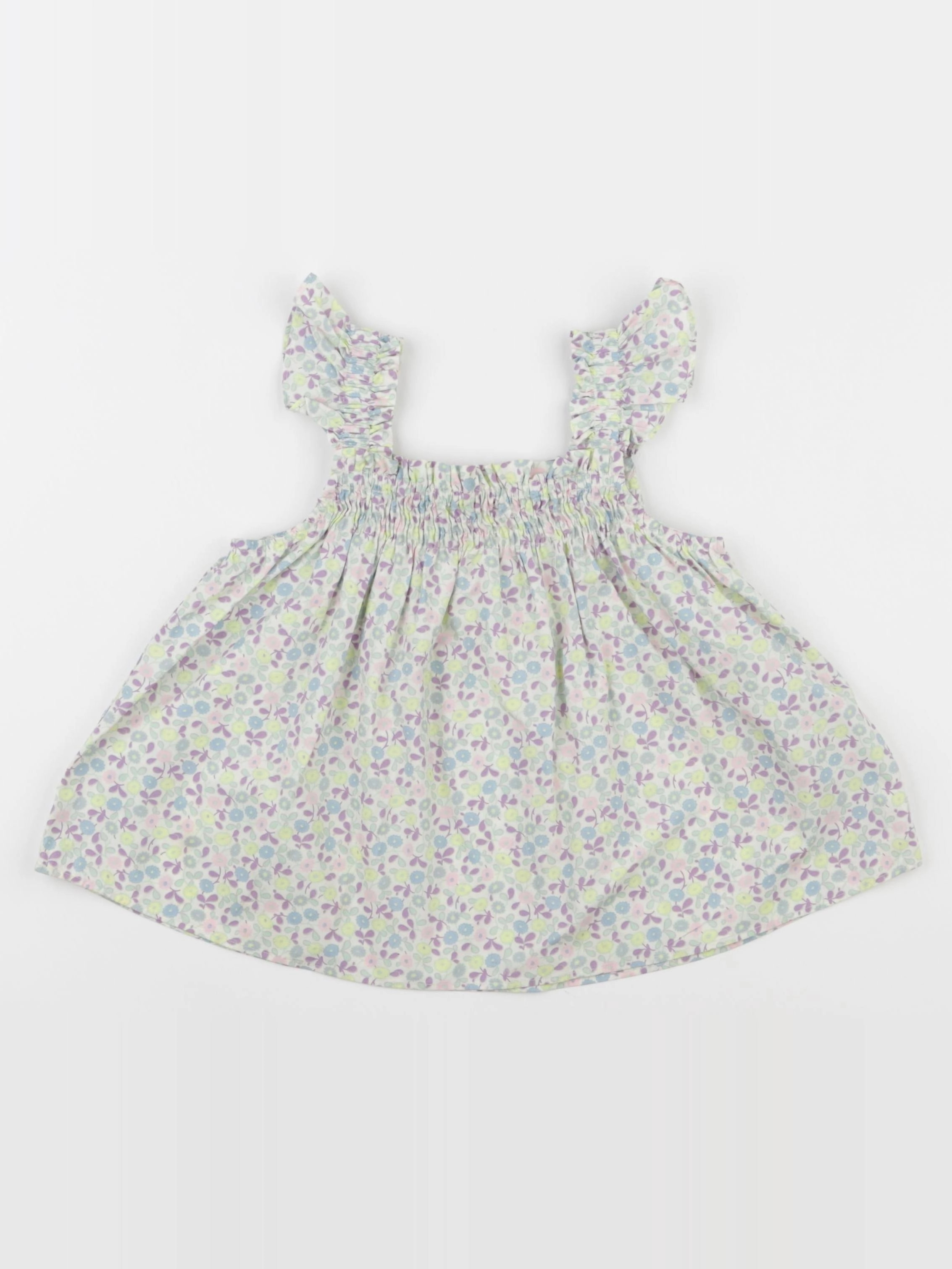 Zara - blouse vert - 4/5 ans