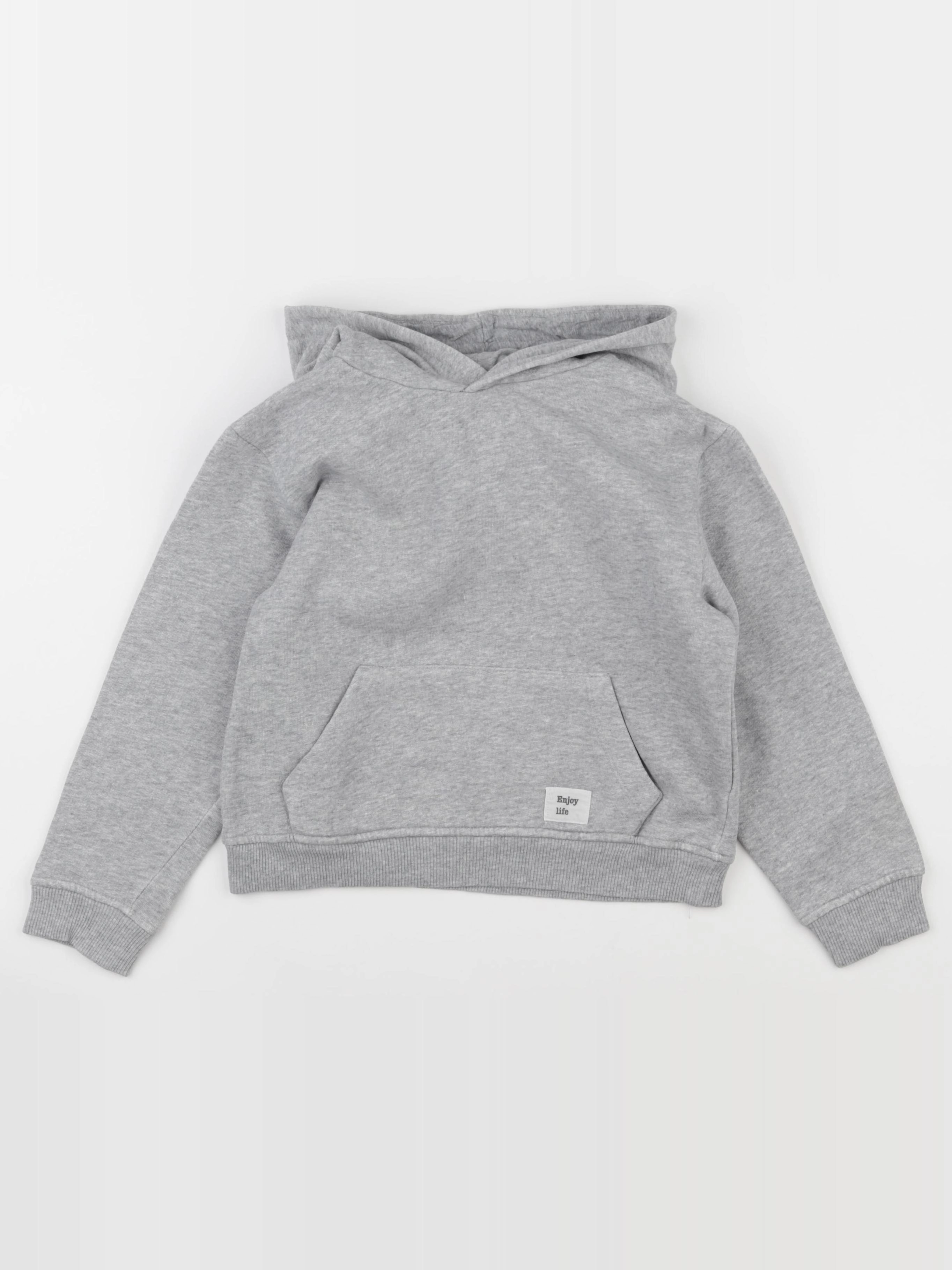 Galeries Lafayette - sweat gris - 8 ans