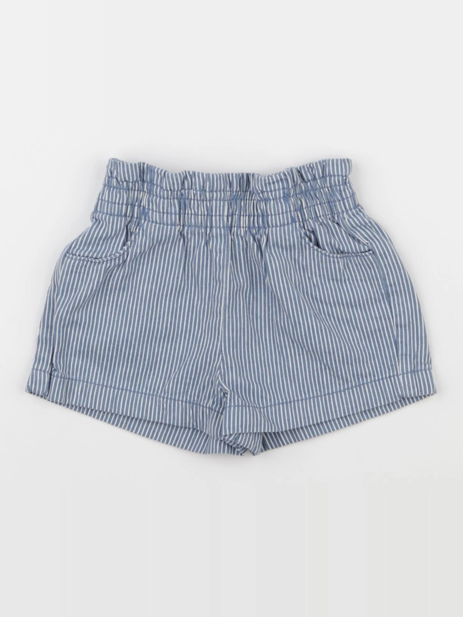 Tape à l'oeil - short bleu, blanc - 18 mois