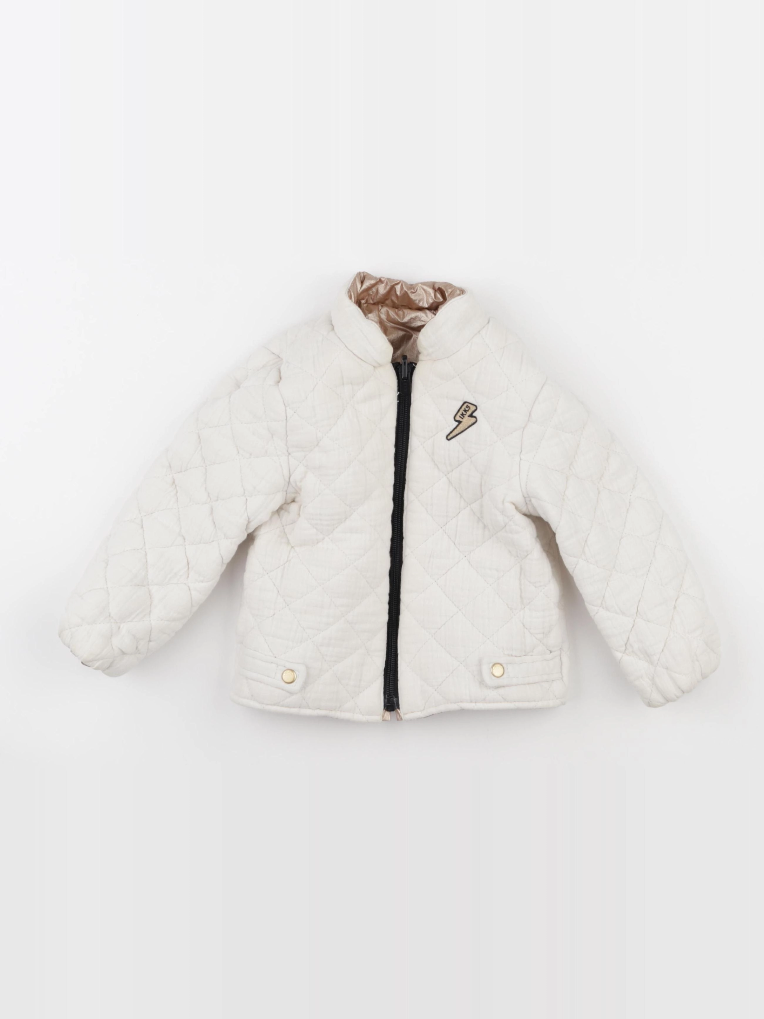IKKS - doudoune or - 2 ans