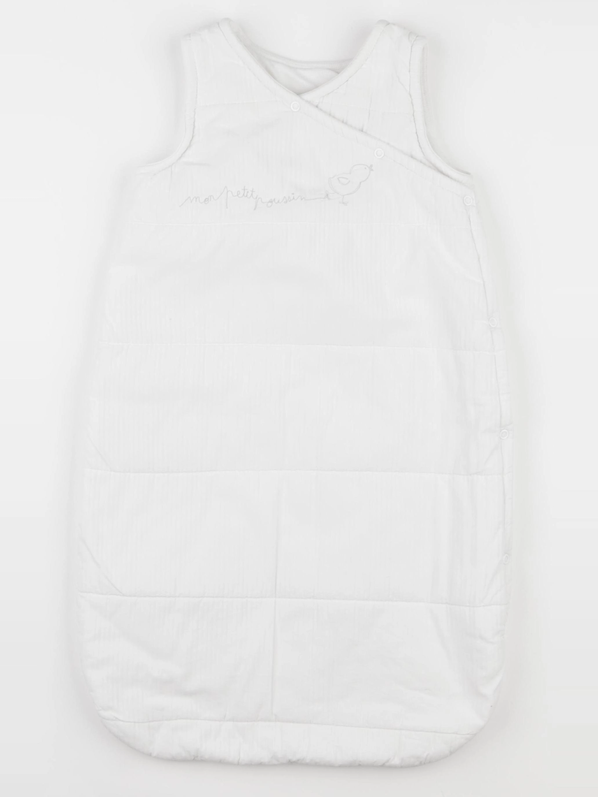 Petit Bateau - gigoteuse TOG 1,5 blanc - 3/9 mois