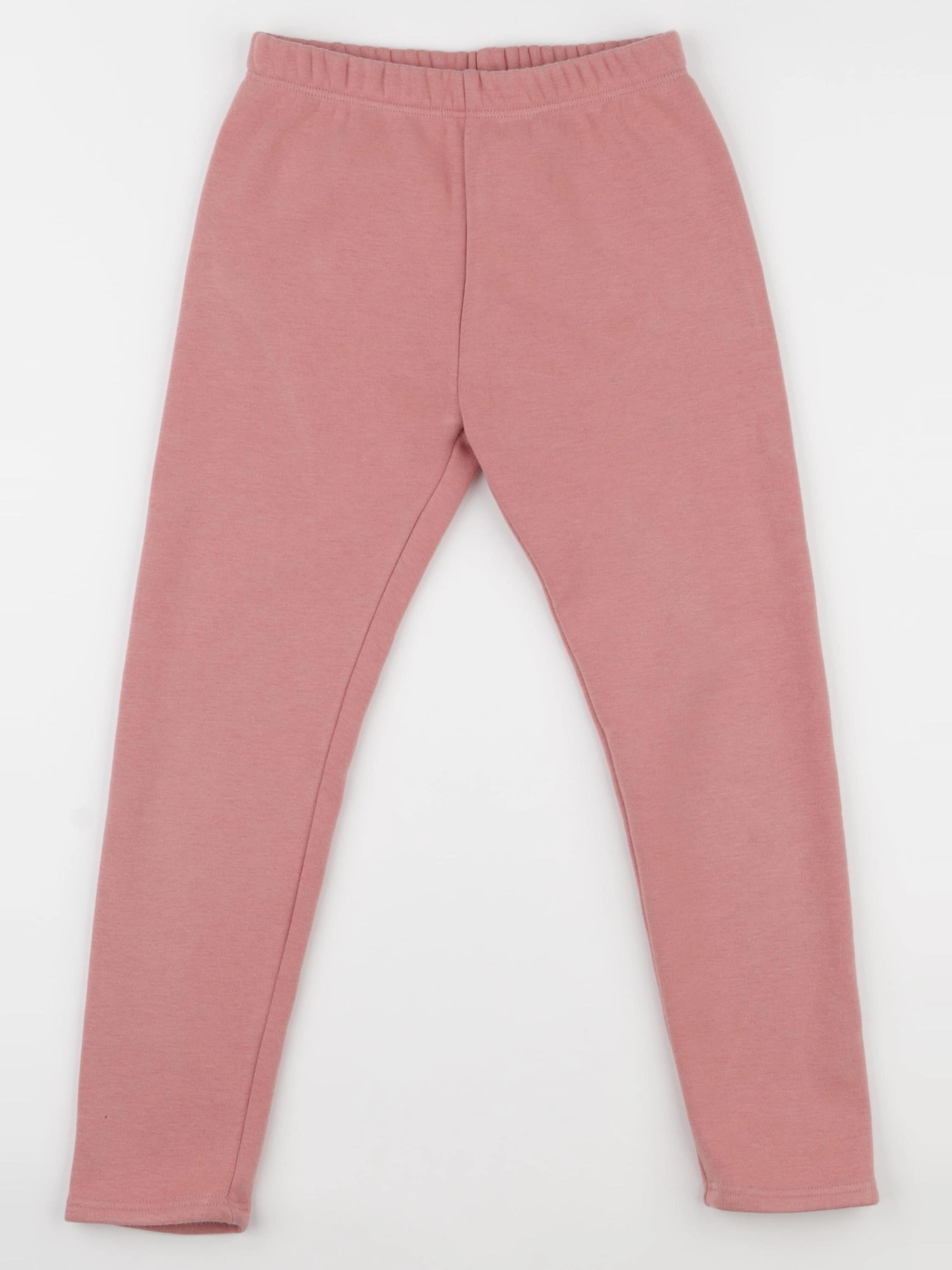 Vertbaudet - legging doublé rose - 8 ans