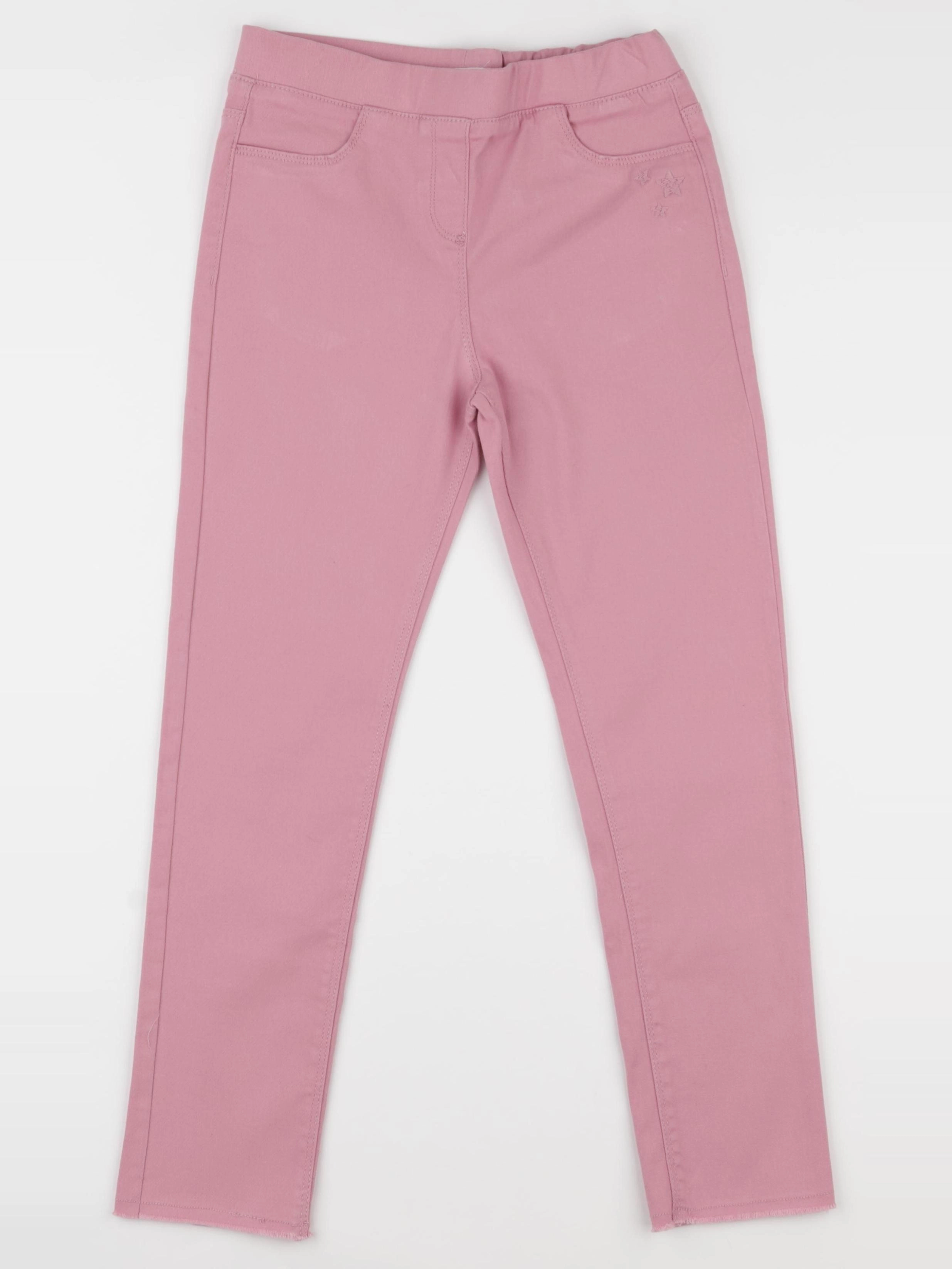 Vertbaudet - jegging rose - 9 ans