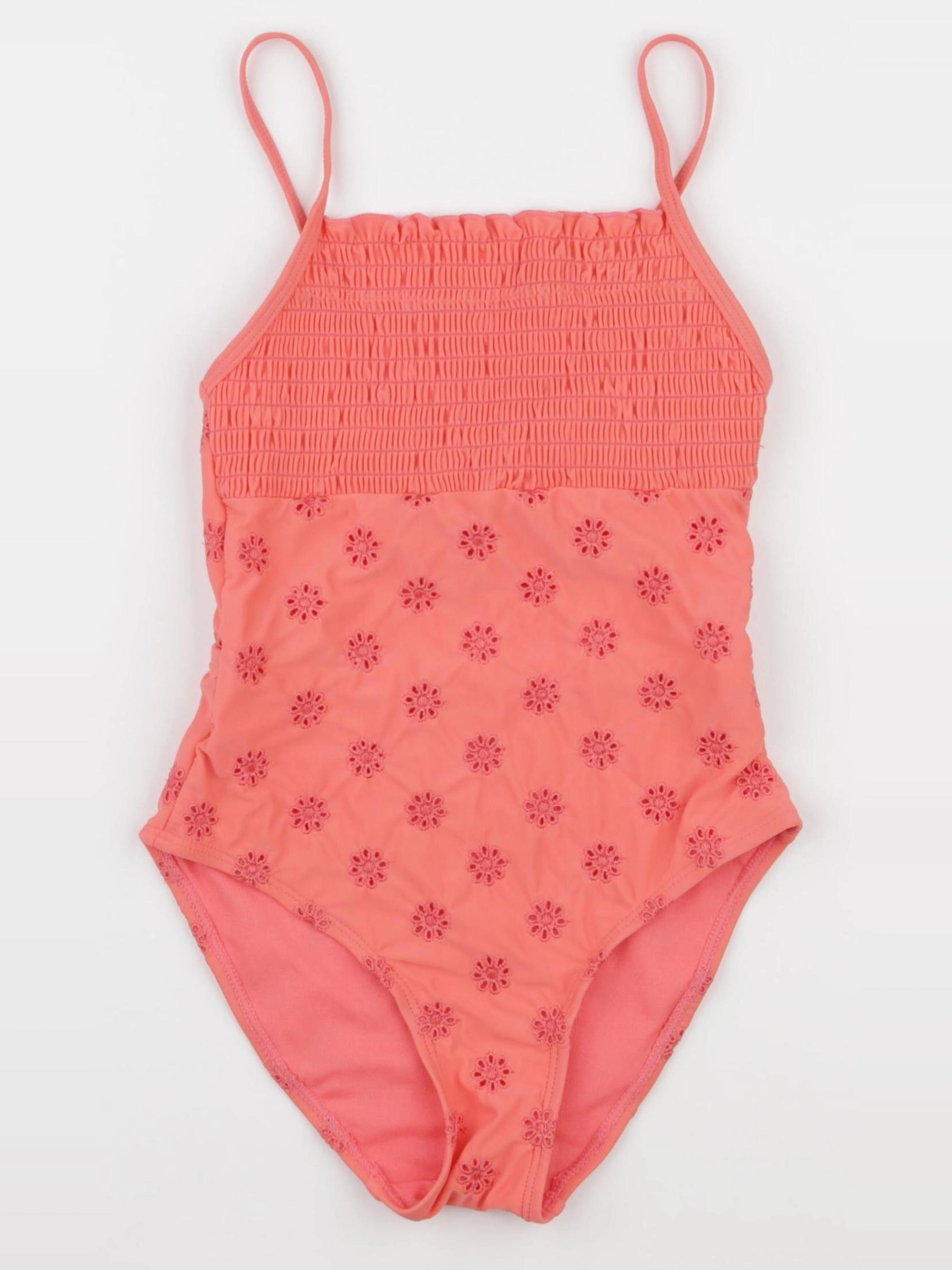 Vertbaudet - maillot de bain rose - 8 ans