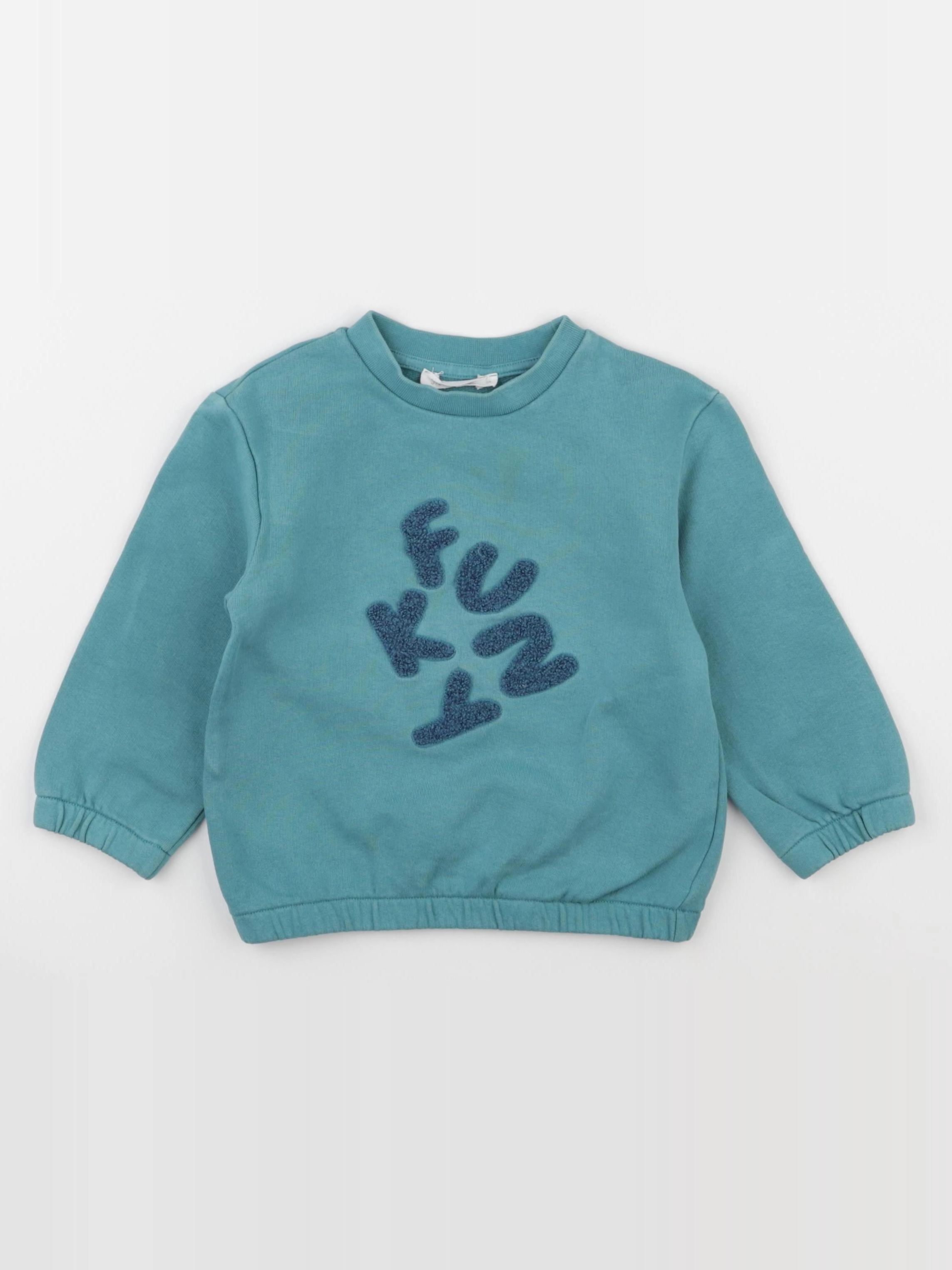 Storytelling - sweat bleu - 3 ans