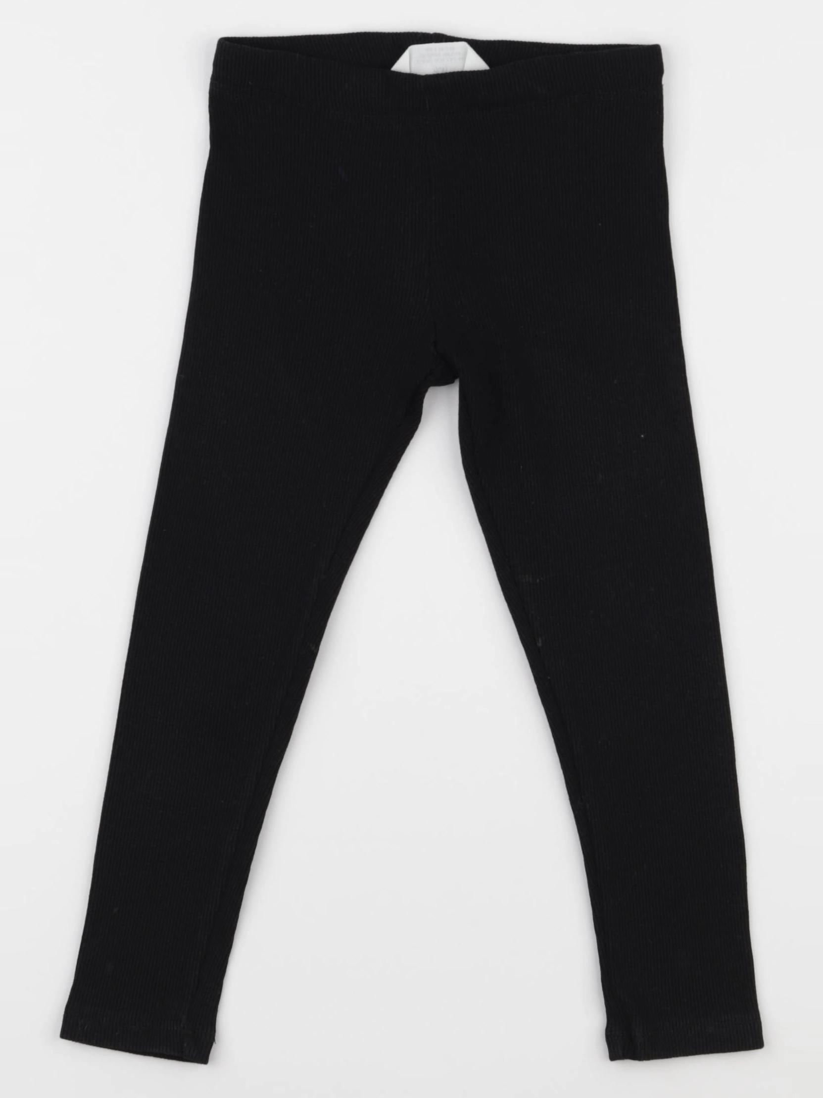 H&M - legging noir - 2/3 ans