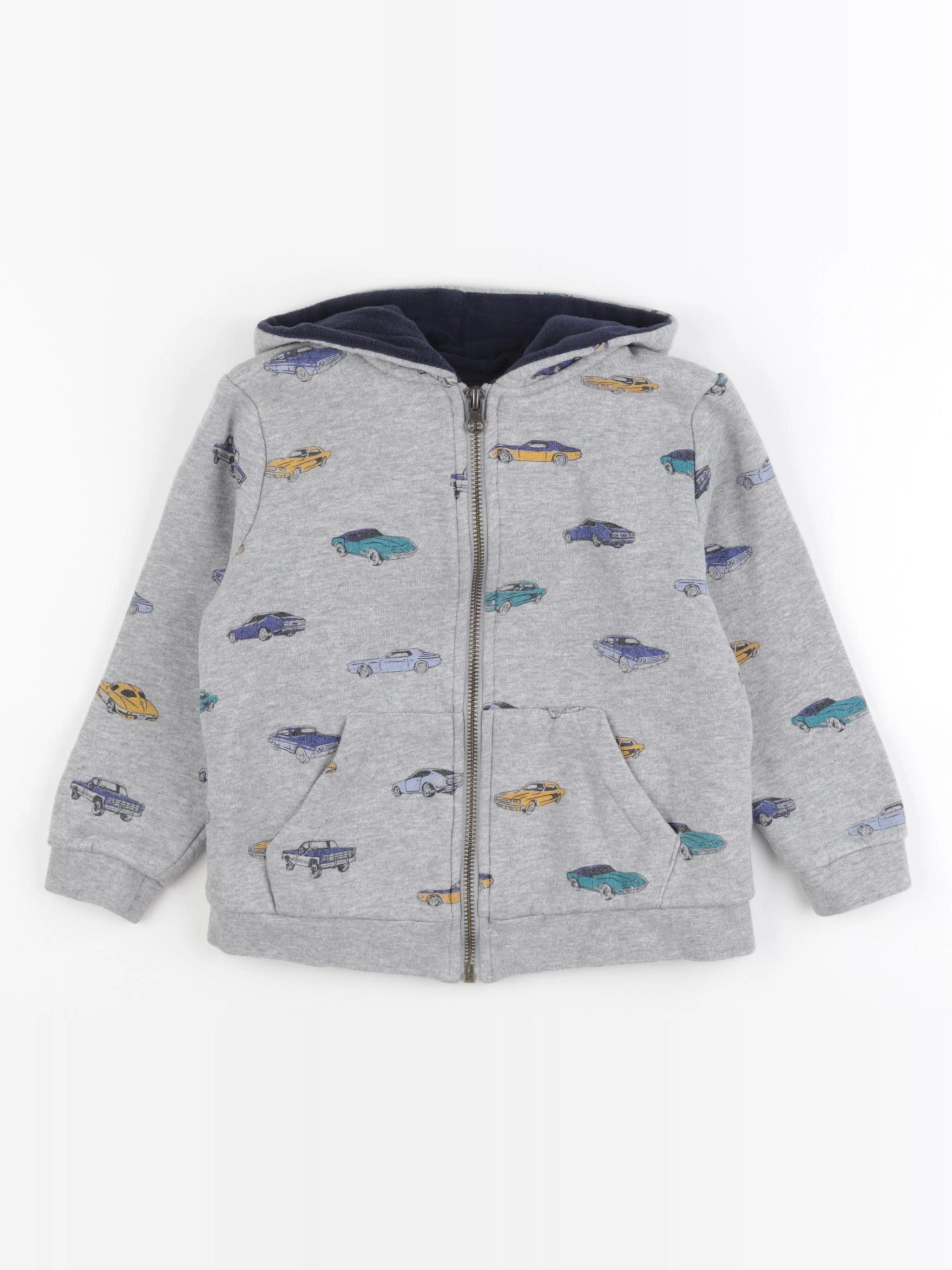Monoprix - sweat gris - 4 ans