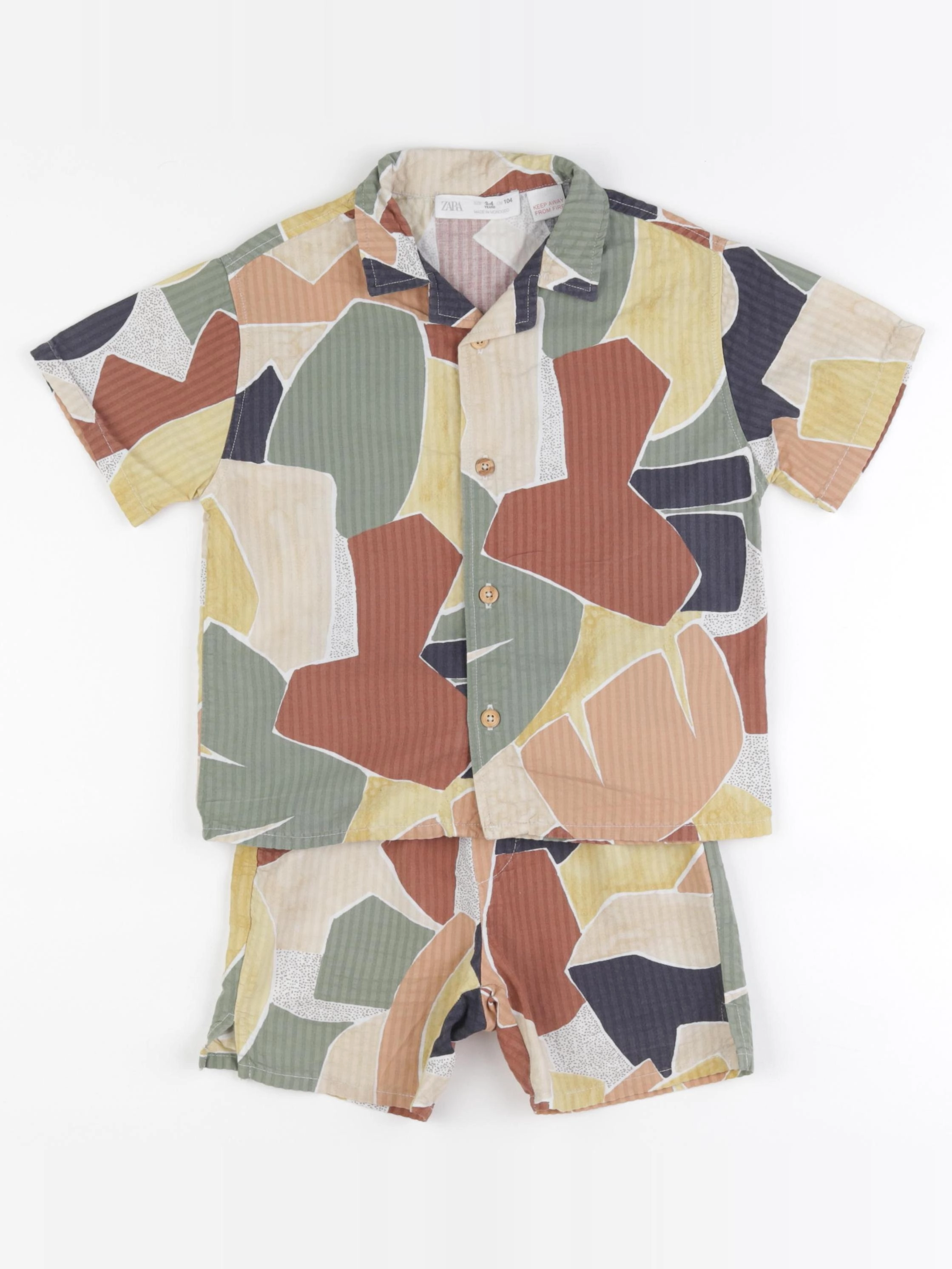 Zara - ensemble beige - 3/4 ans