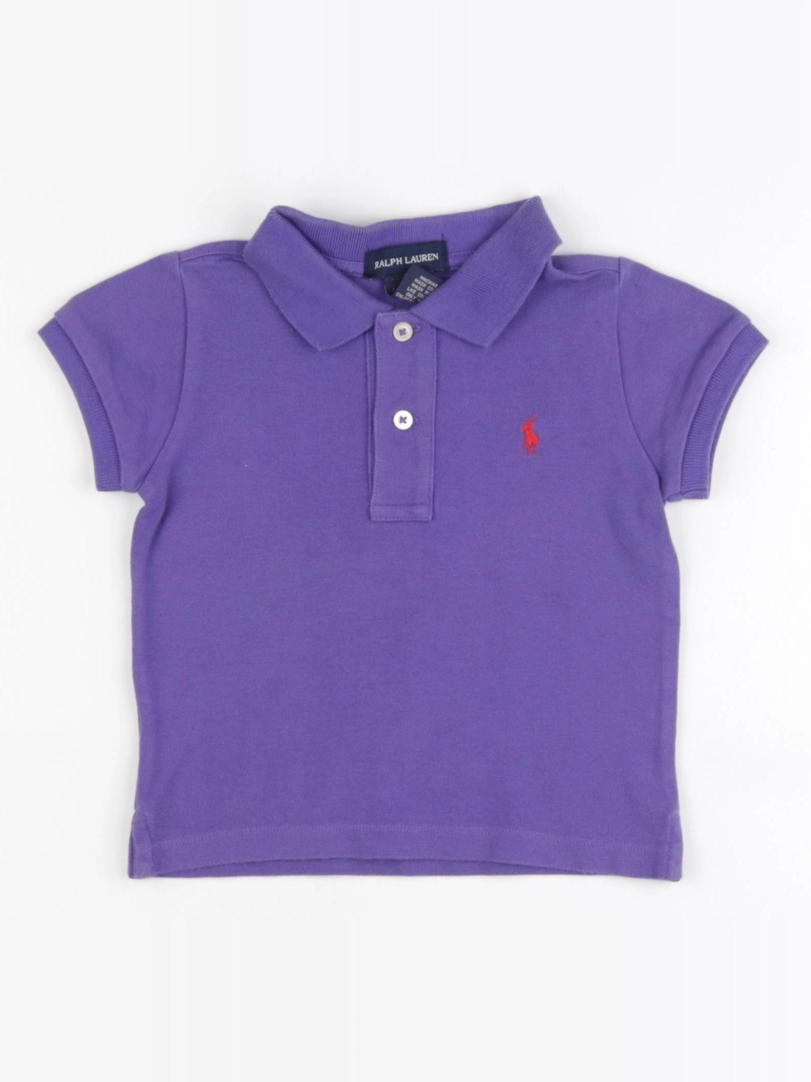 Ralph Lauren - polo violet - 4 ans